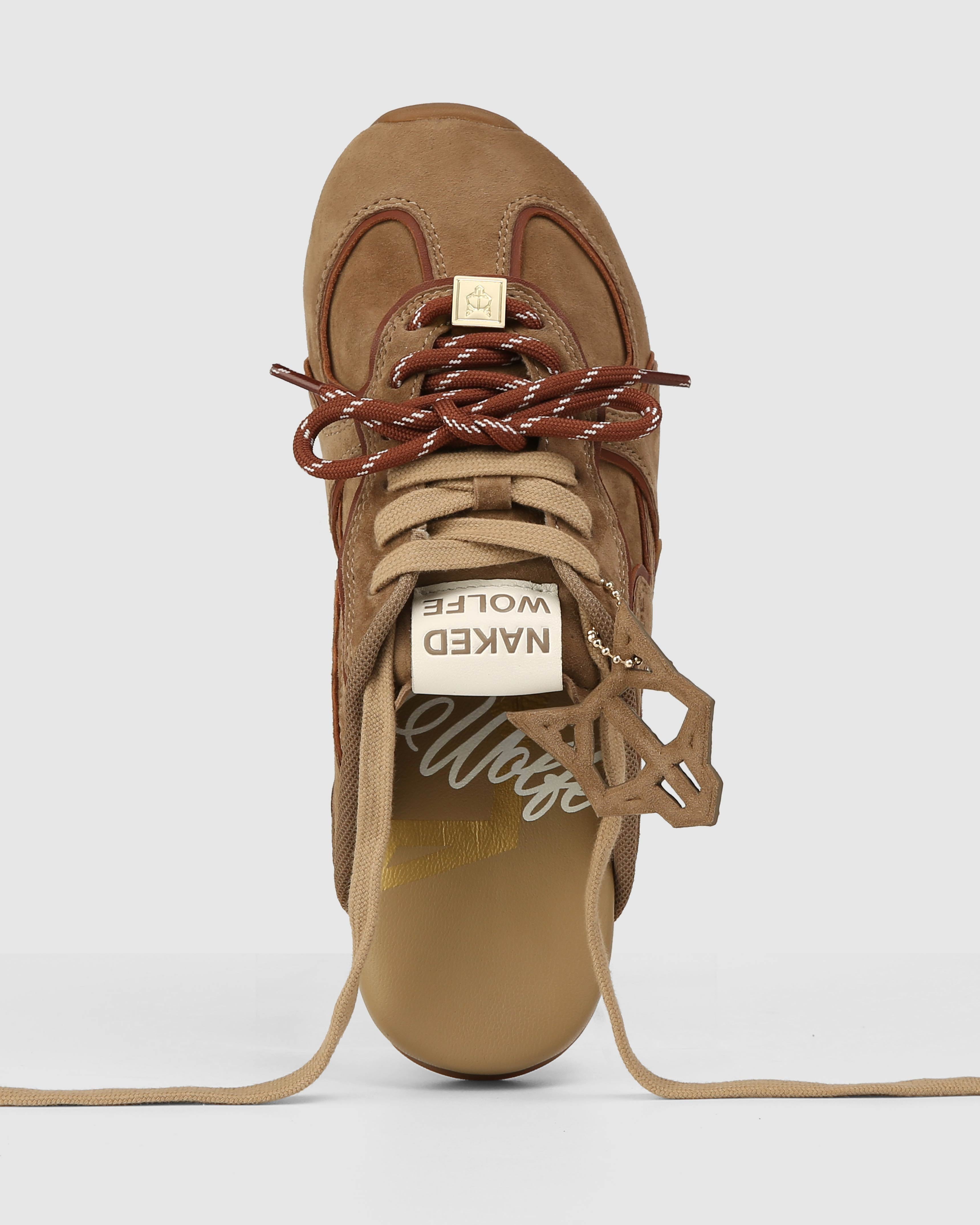 Admire Khaki Suede