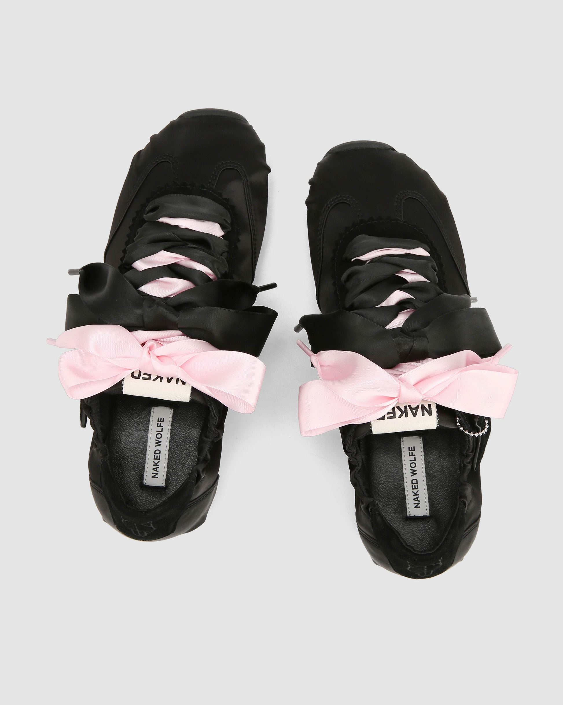 Adorable Black Satin