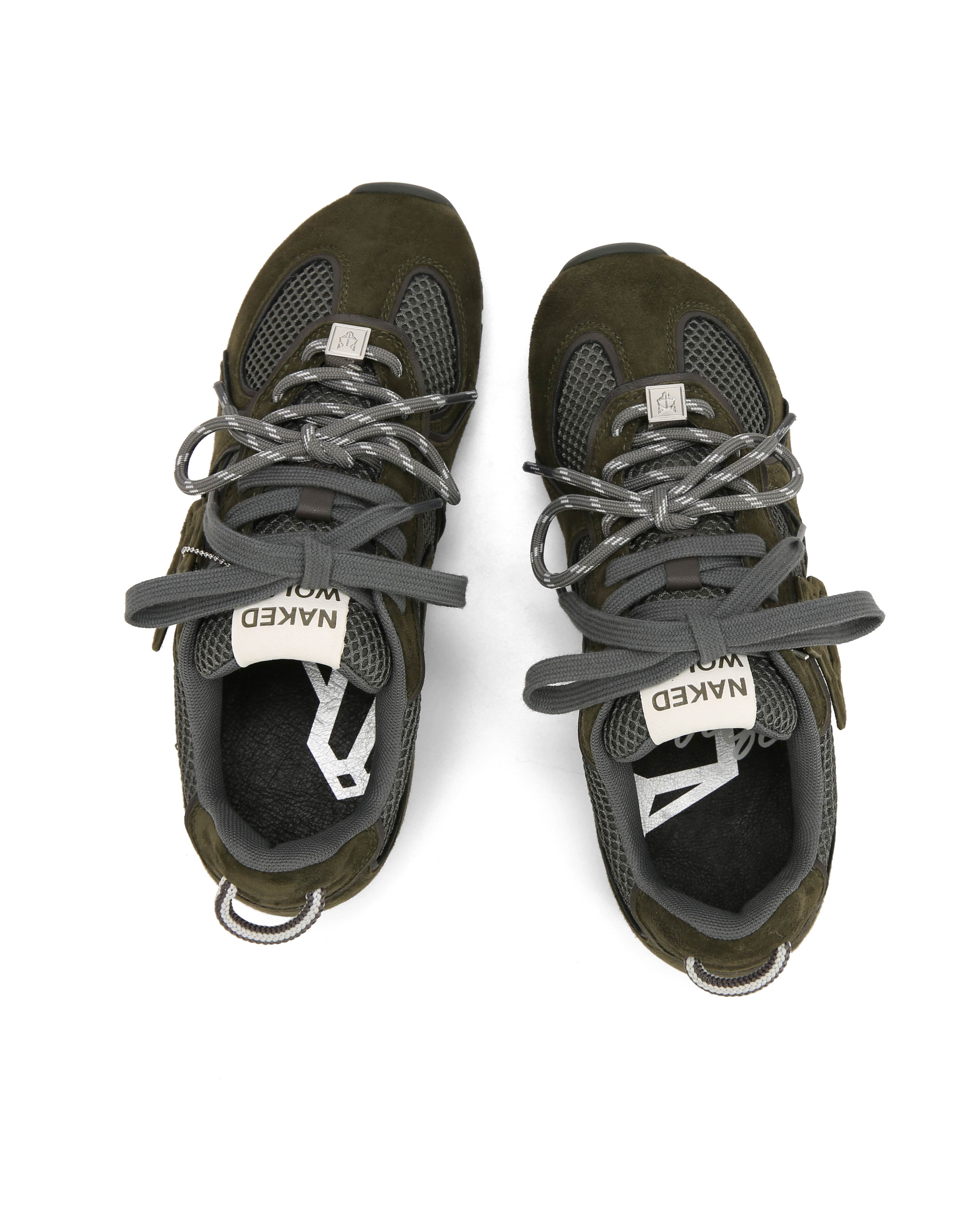 Adored Sport Green Suede