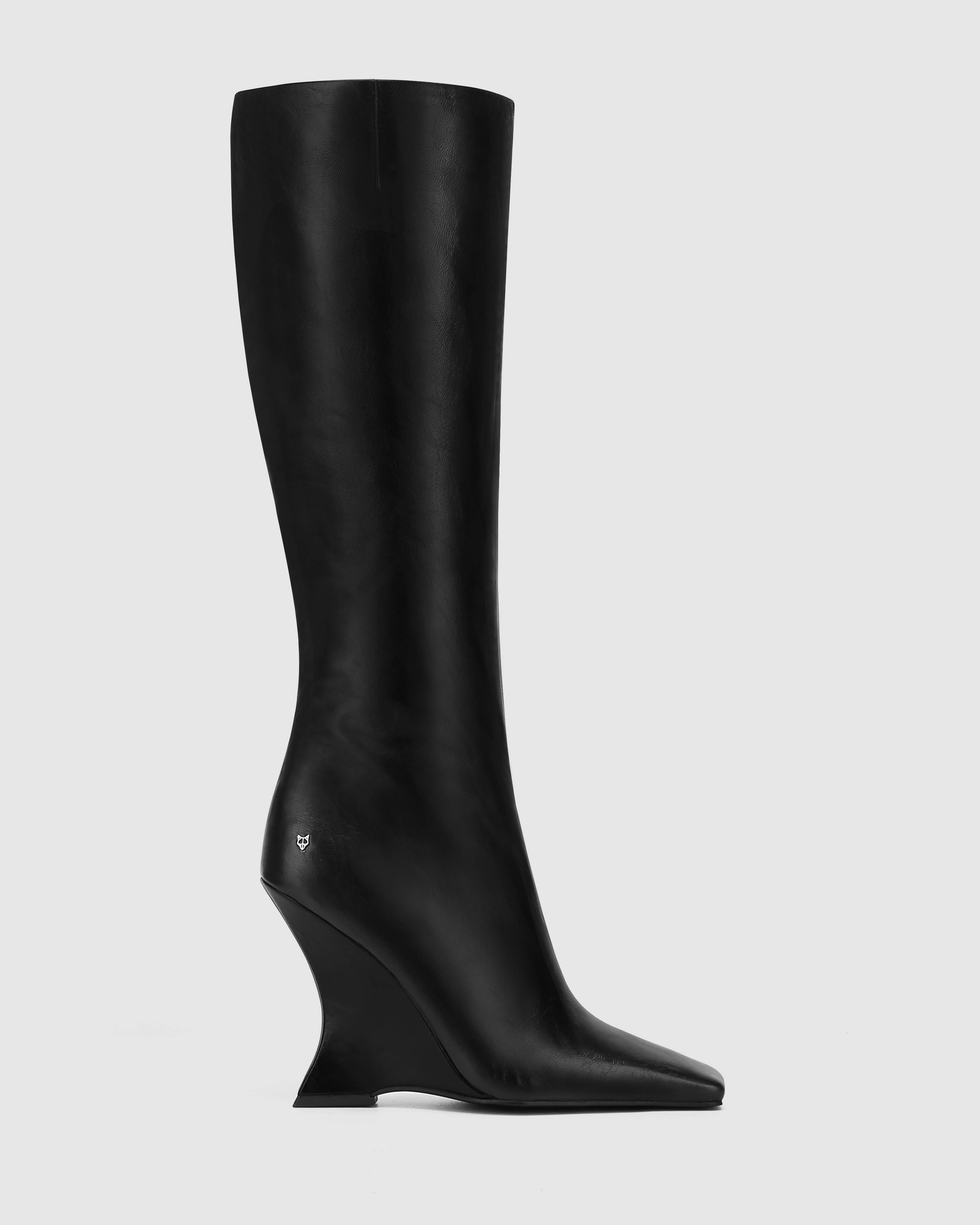 Adriana Black Leather