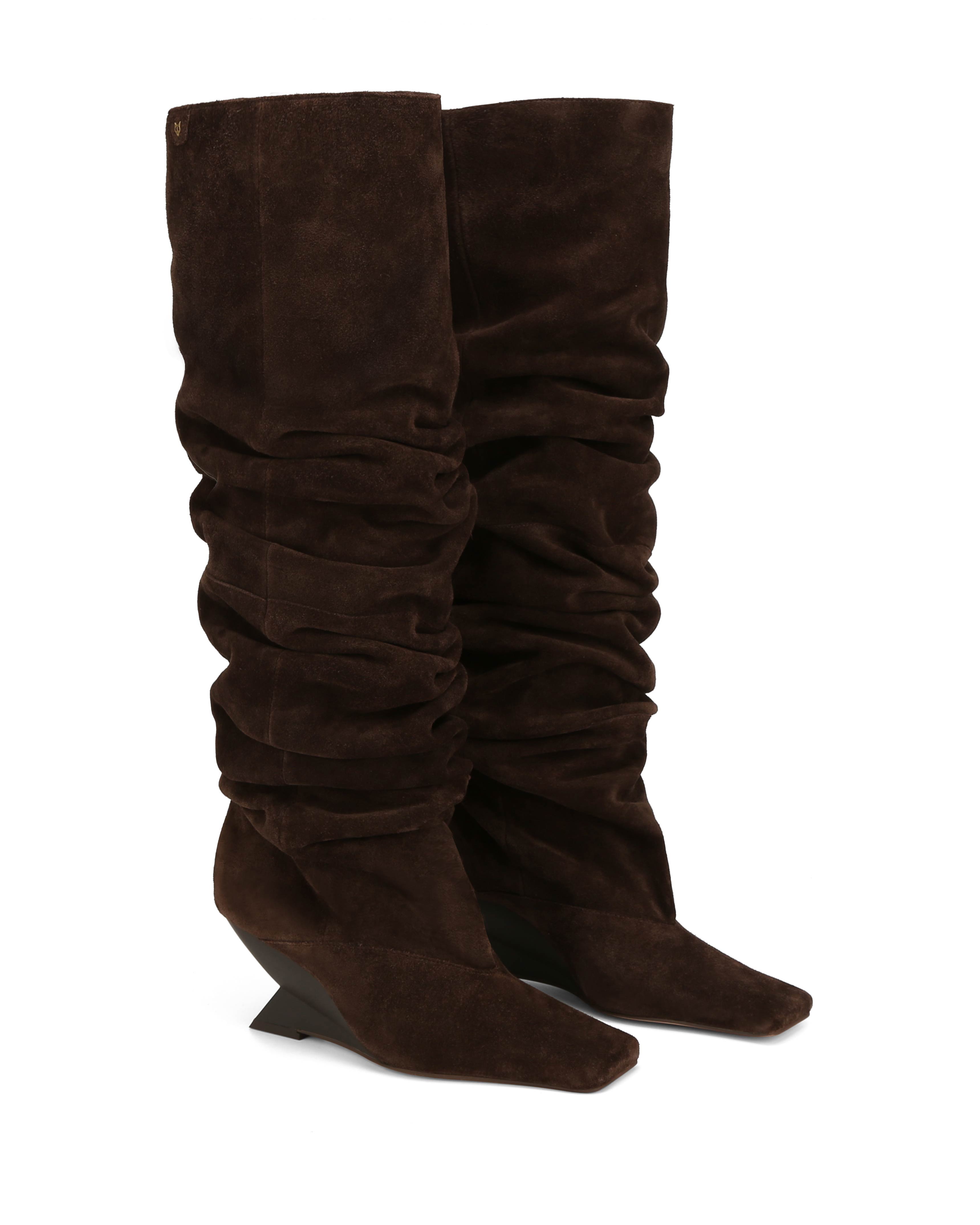 Allie Brown Suede