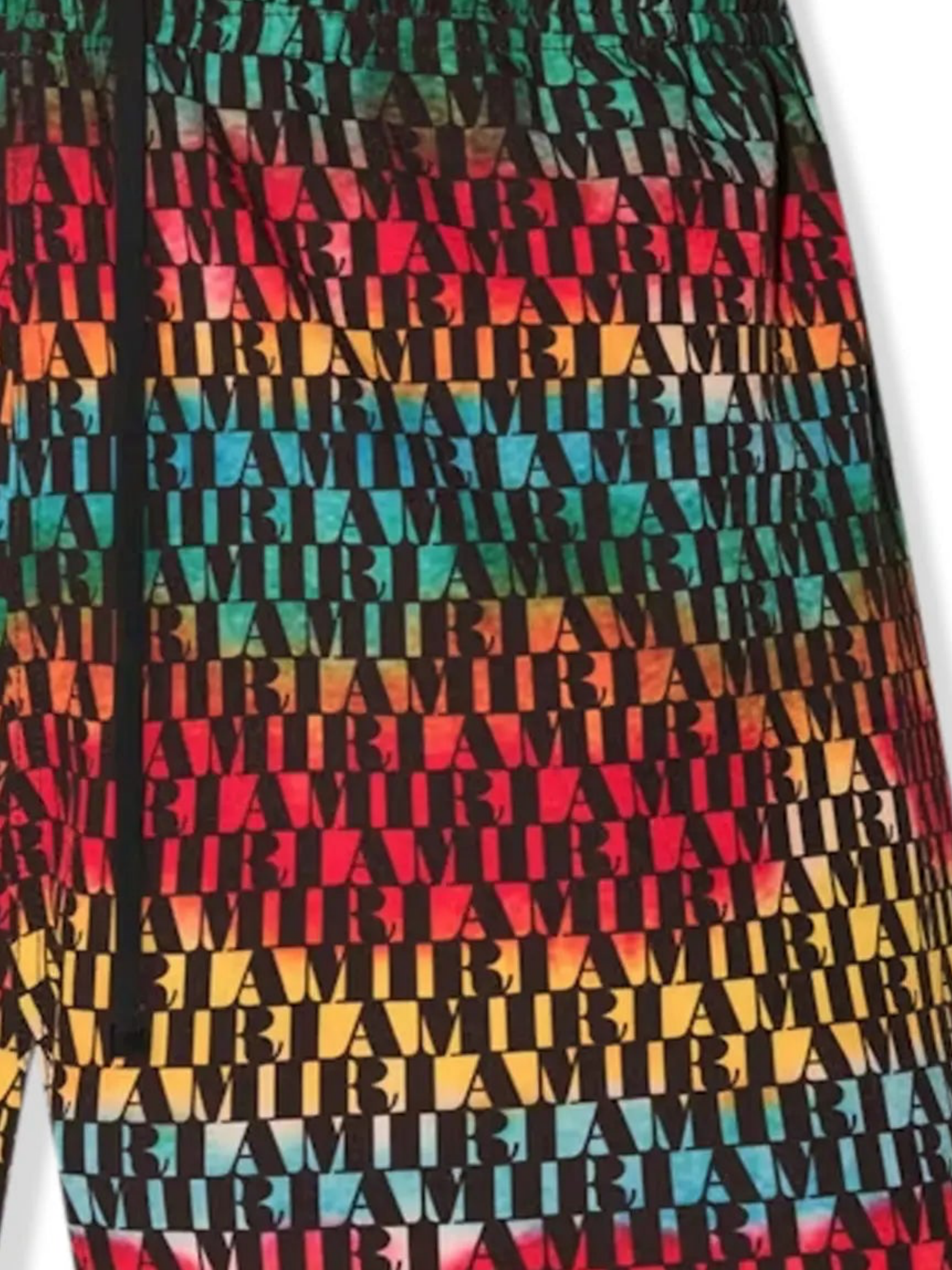 AMIRI ALL OVER SWIM SHORTS MULTI