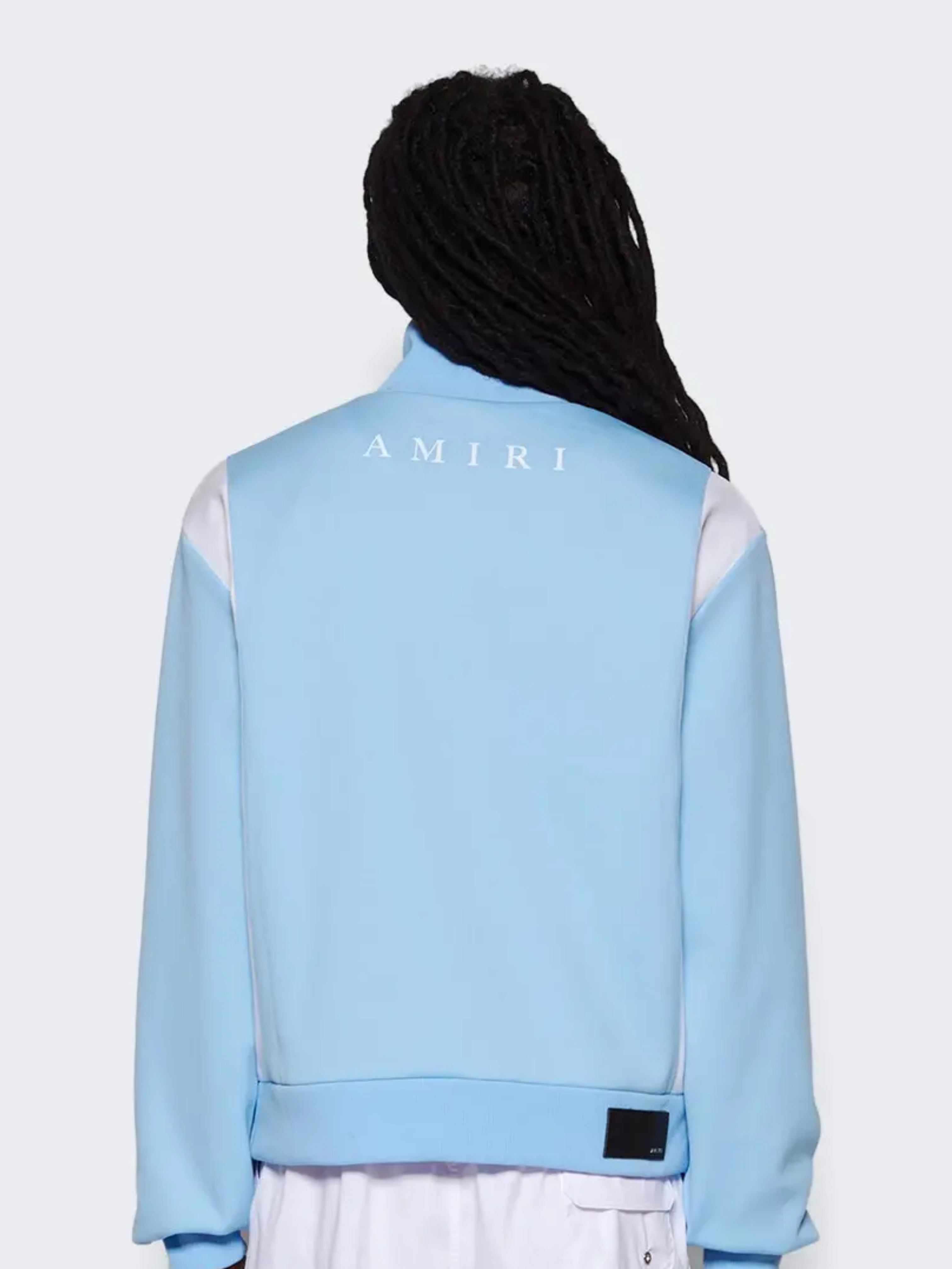 AMIRI ALWAYS ON POINT TRACK JACKET LIGHT BLUE