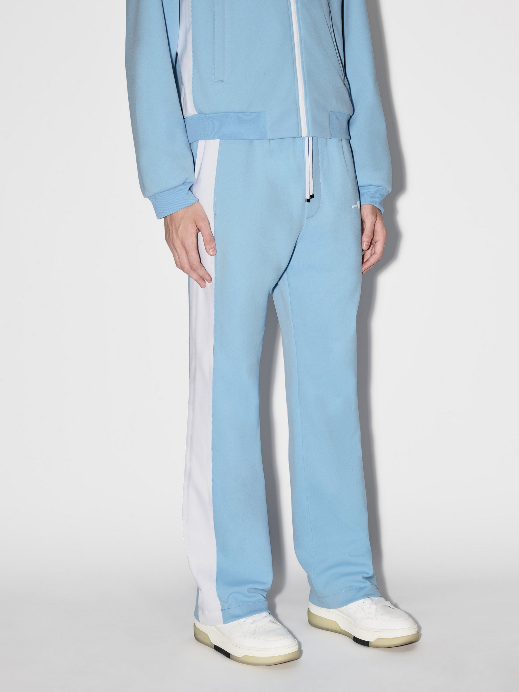 AMIRI ALWAYS ON POINT TRACK JACKET LIGHT BLUE