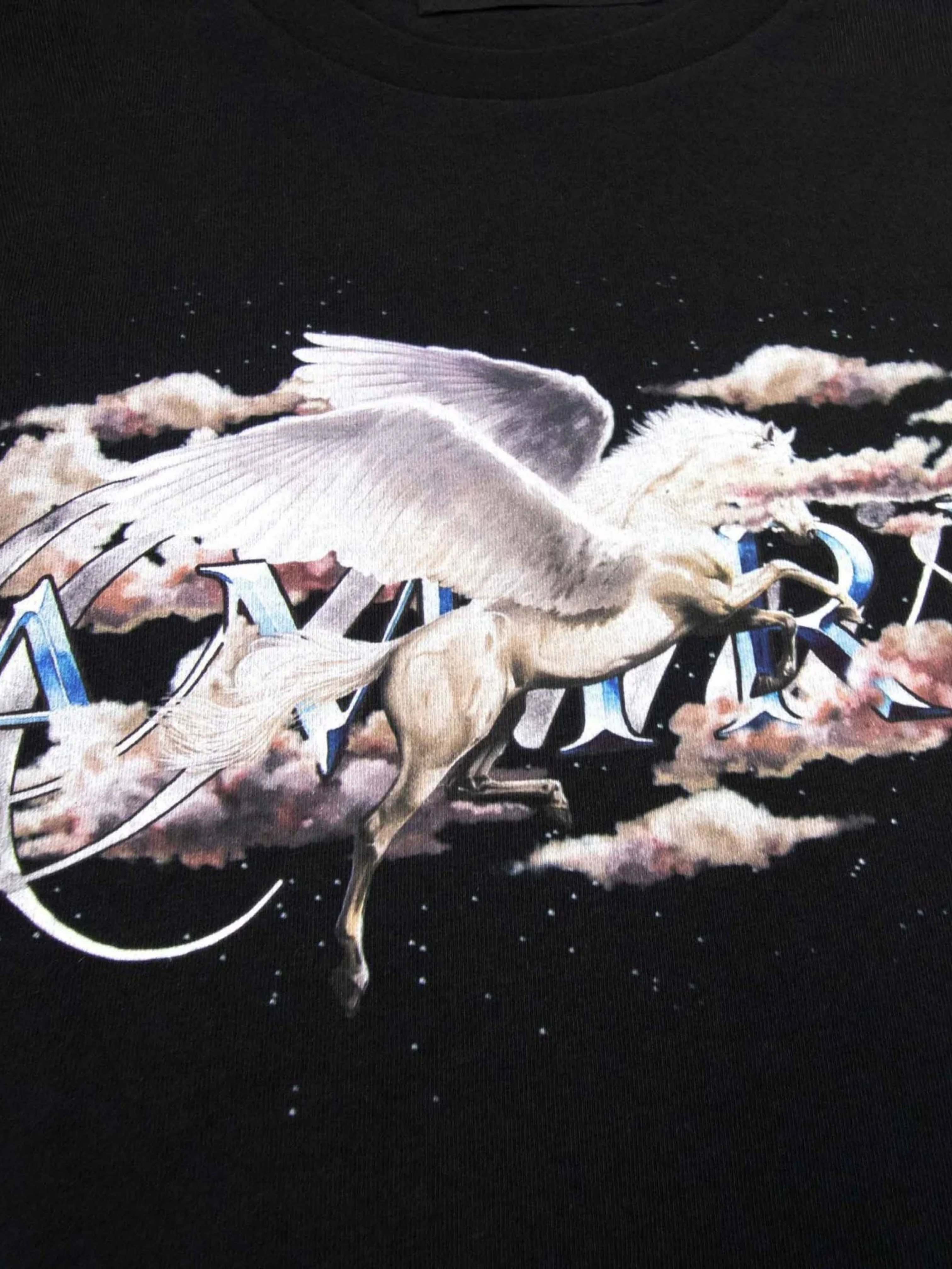AMIRI PEGASUS TEE BLACK