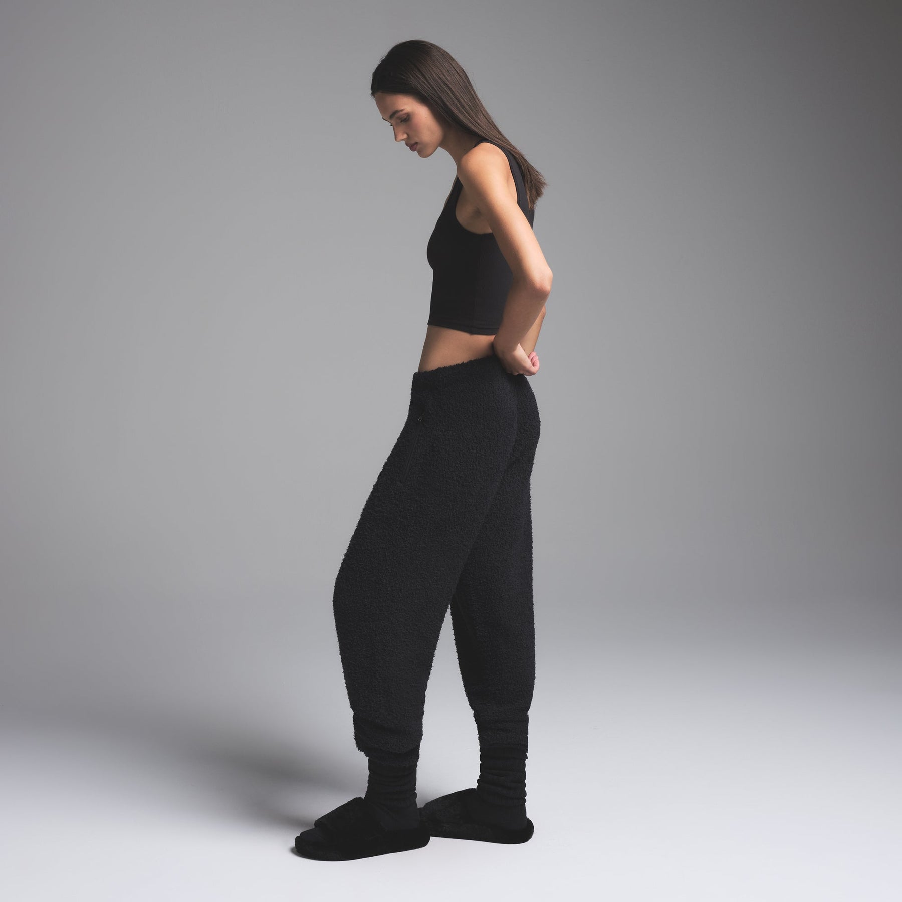COZY KNIT UNISEX JOGGER | ONYX