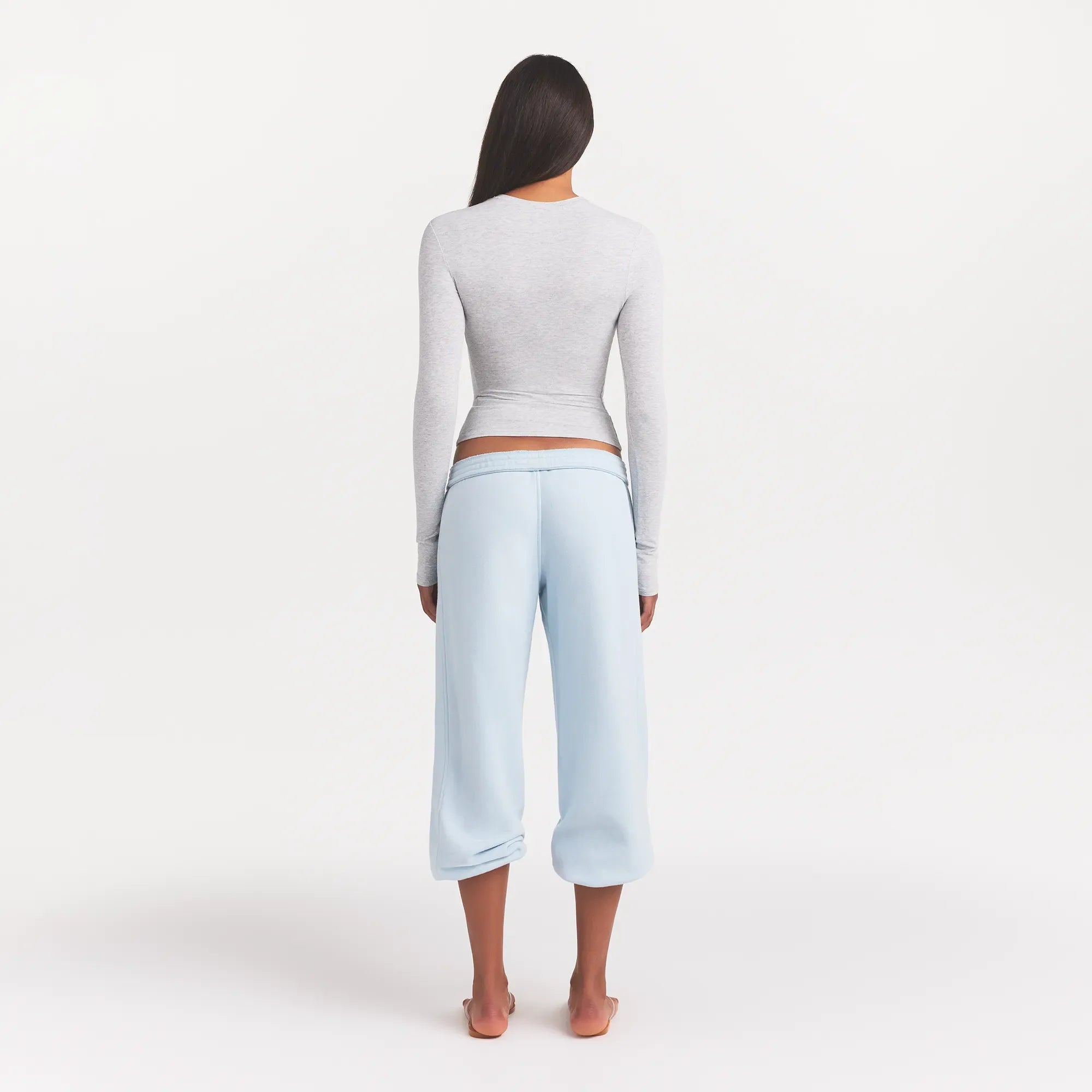 Cotton Jersey Long Sleeve T-shirt