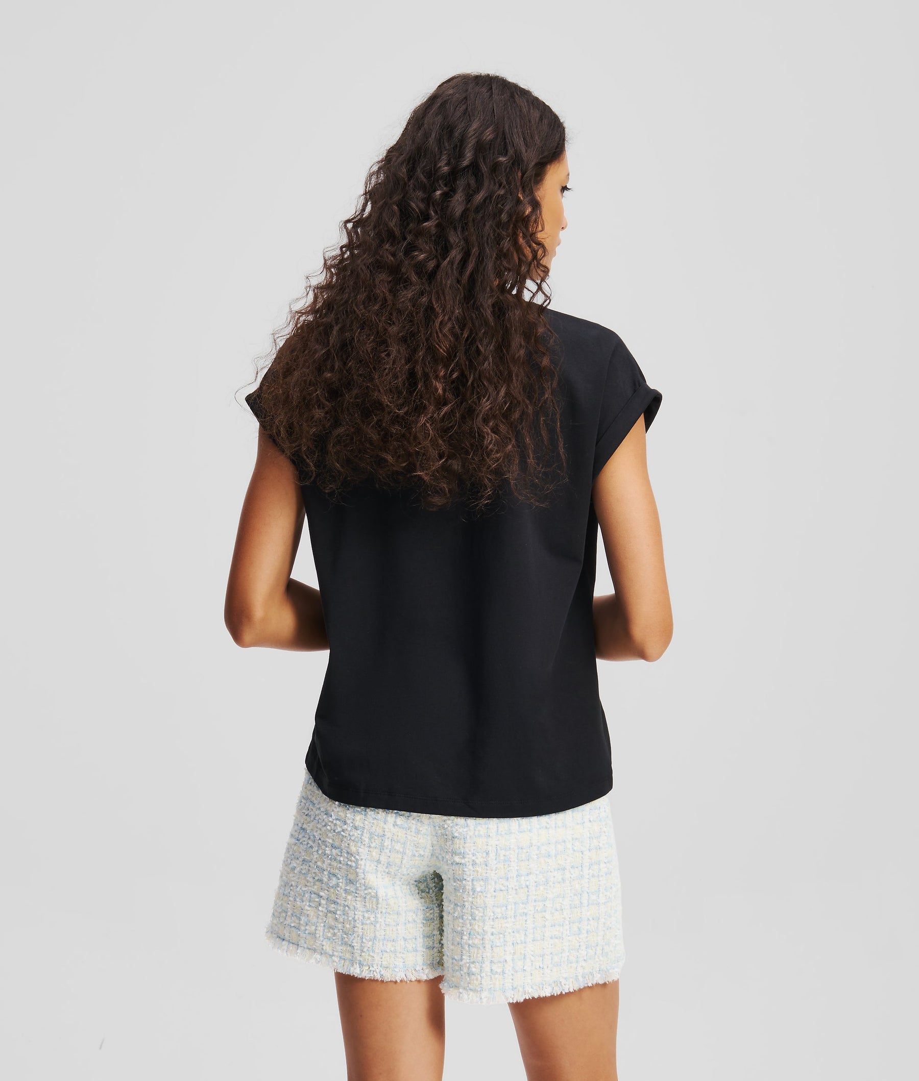 RHINESTONE SIGNATURE T-SHIRT