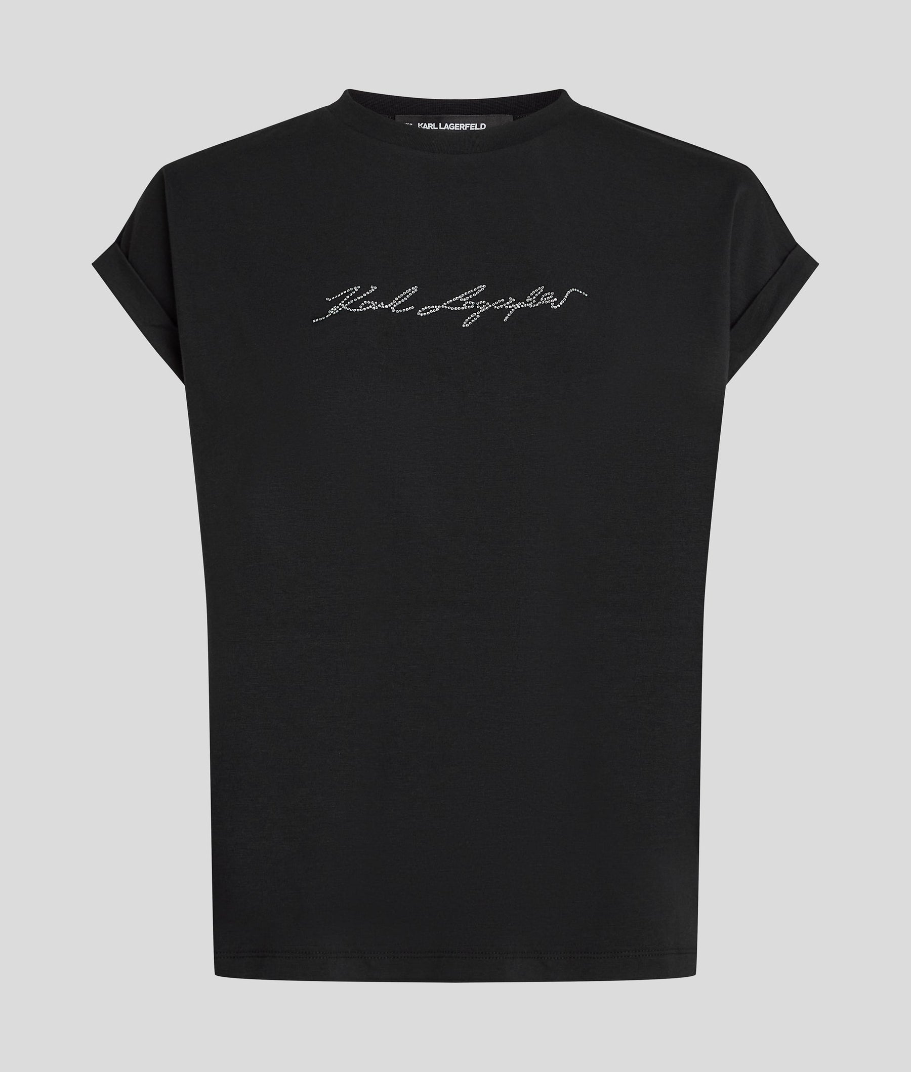 RHINESTONE SIGNATURE T-SHIRT