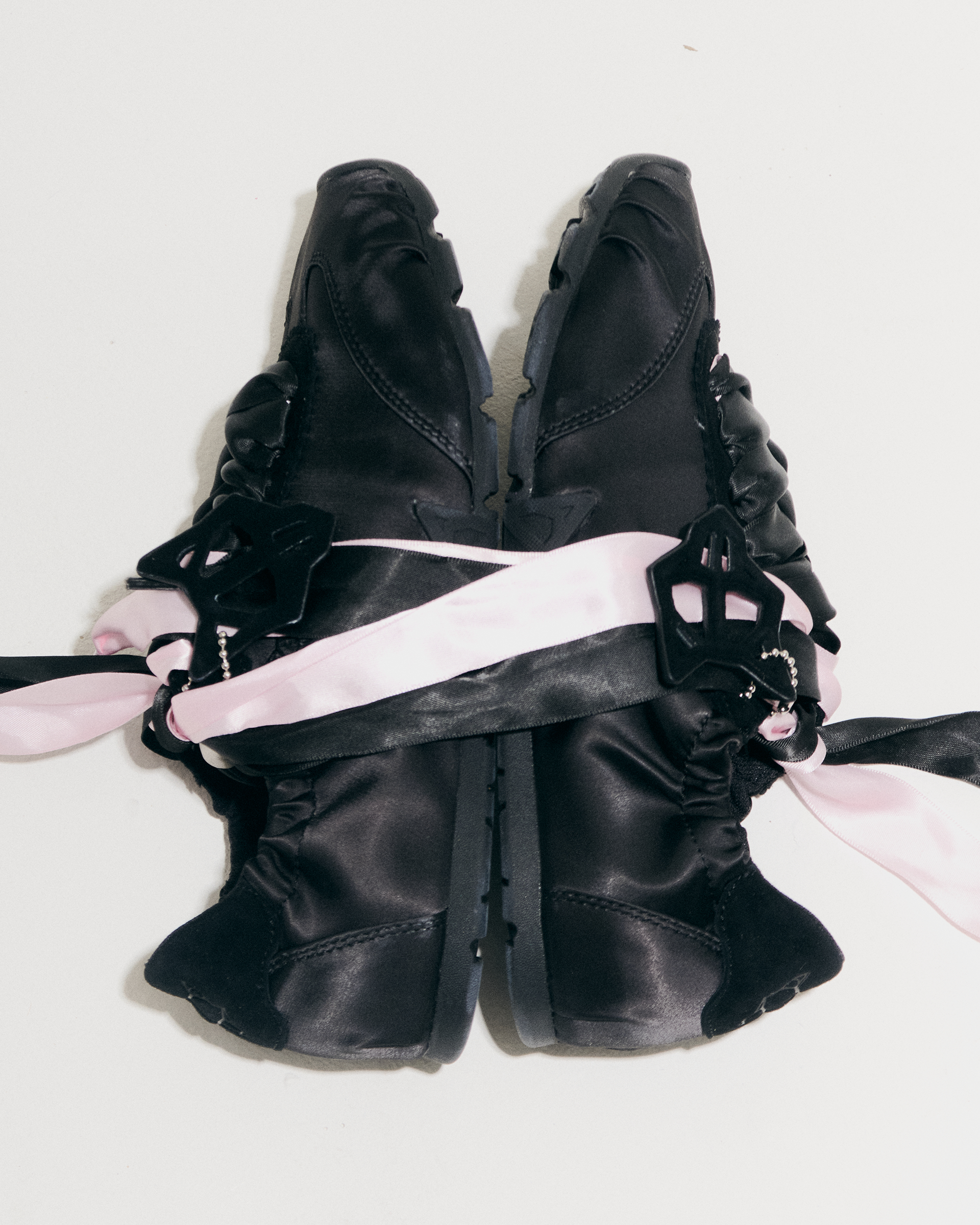 Adorable Black Satin