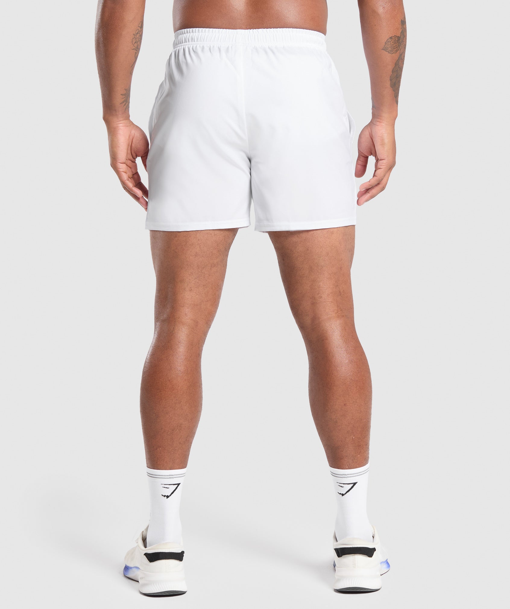 Gymshark Arrival 5" Shorts - White