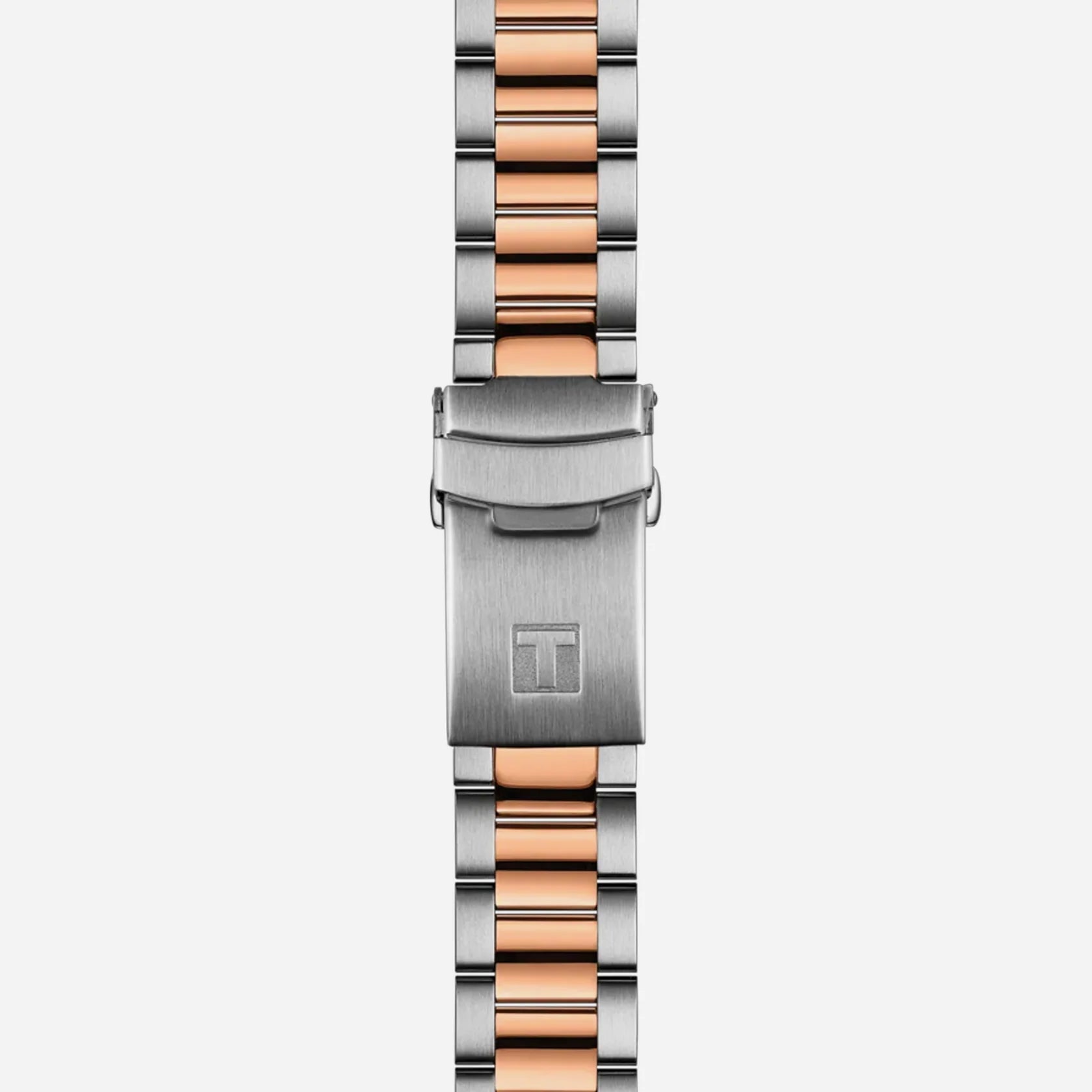 Tissot Seastar 1000 Powermatic 80 Black Dial Two-Tone Rose Gold 40mm