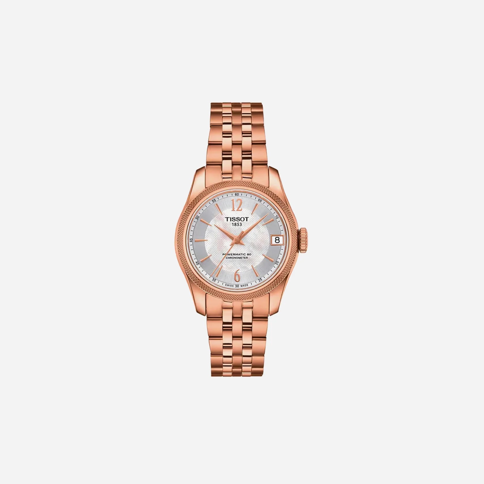 Tissot Ballade Powermatic 80 COSC Mother of Pearl 32mm