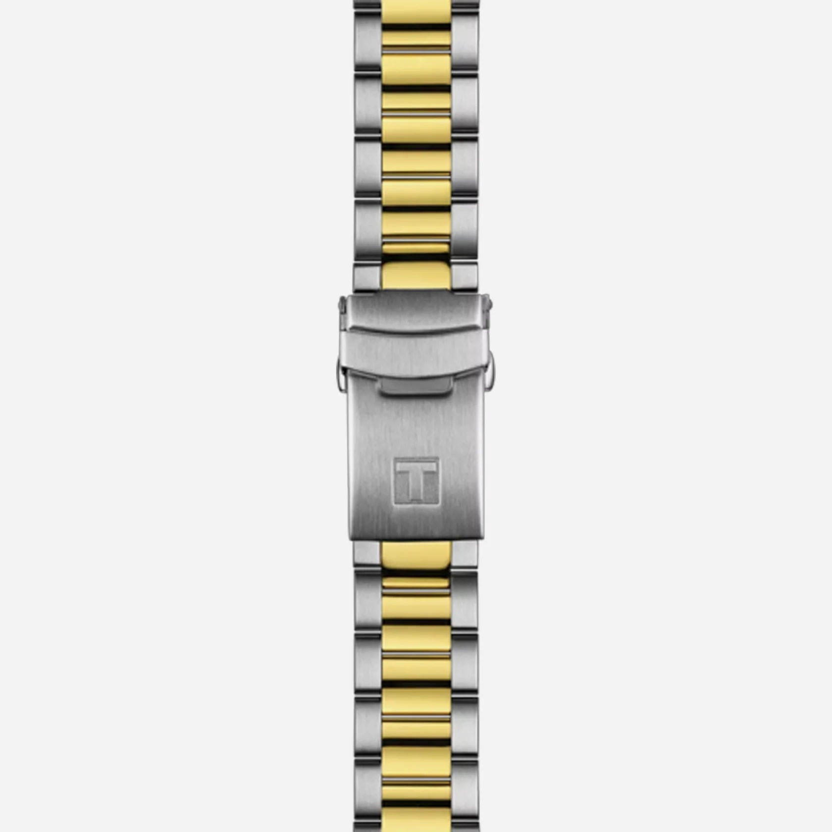 Tissot Seastar 1000 Quartz GMT Black Dial Two-Tone Stainless Steel Bracelet 40mm