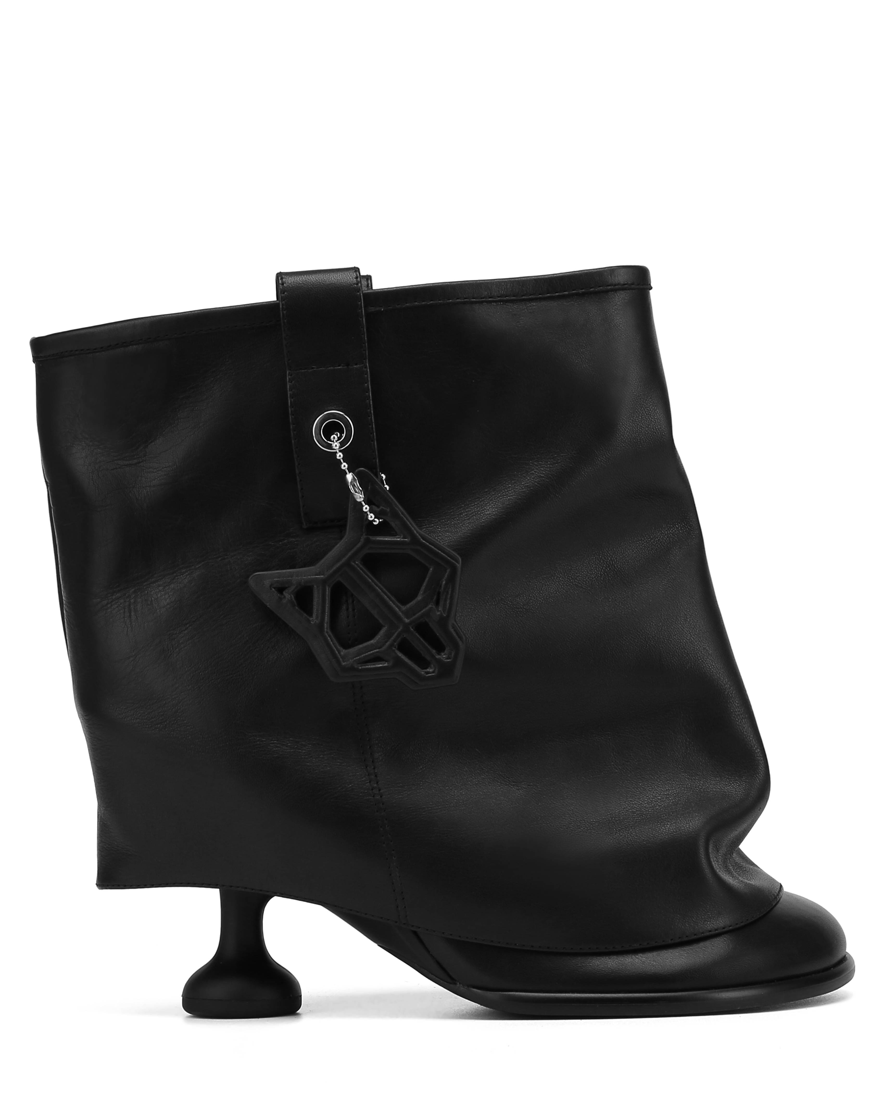 Bam Black Leather