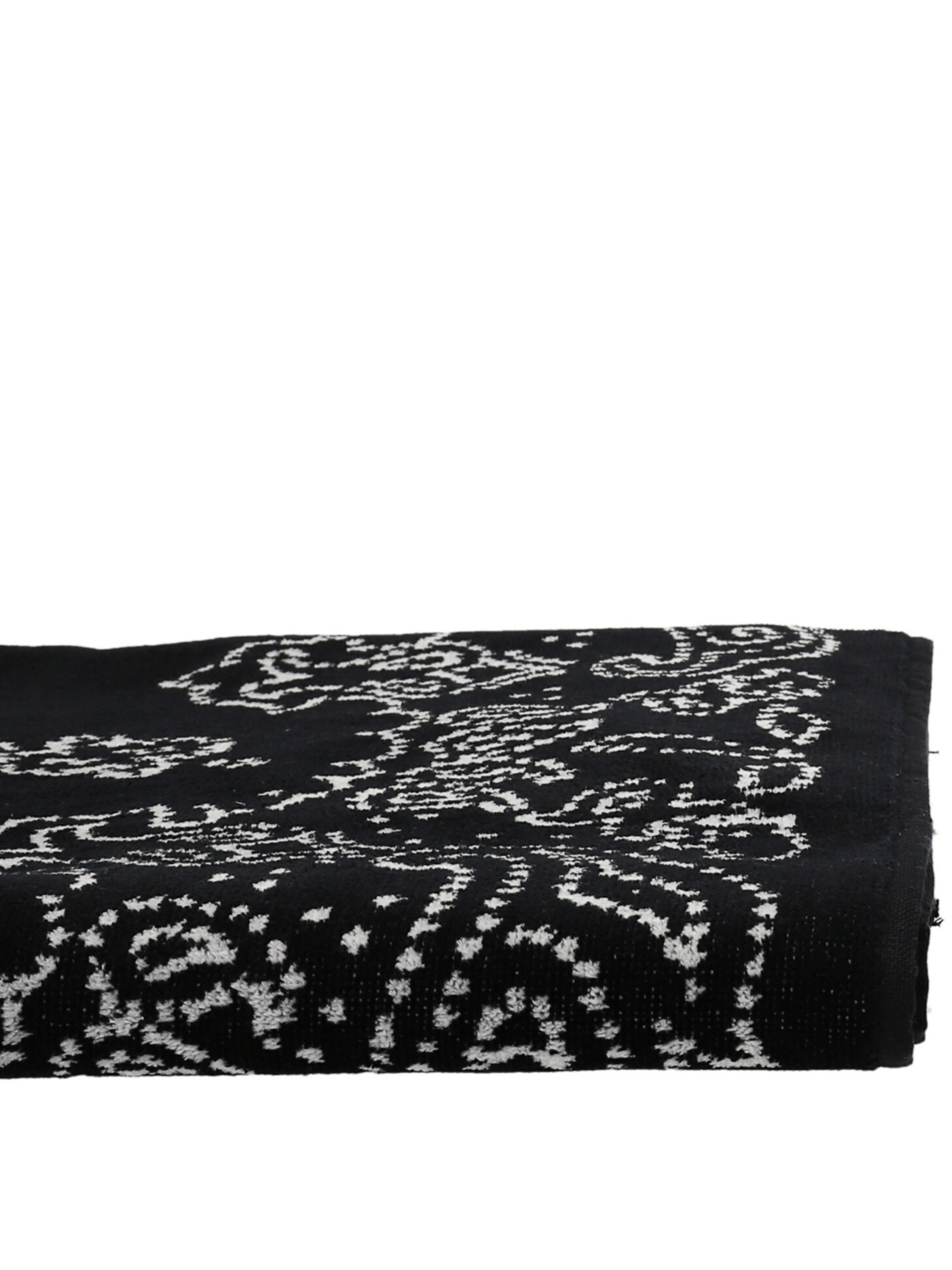 AMIRI BANDANA BEACH TOWEL BLACK