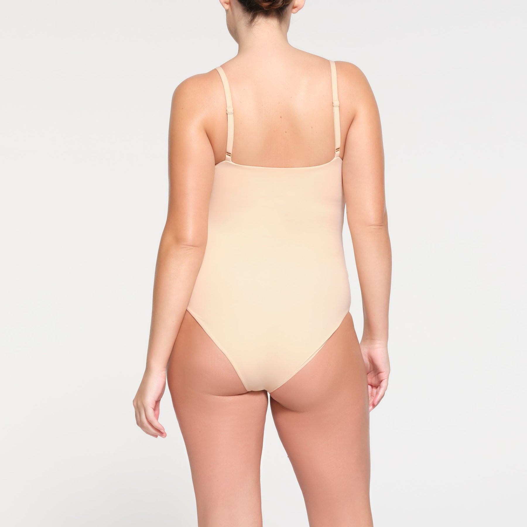 FITS EVERYBODY MATERNITY BRIEF BODYSUIT | SAND