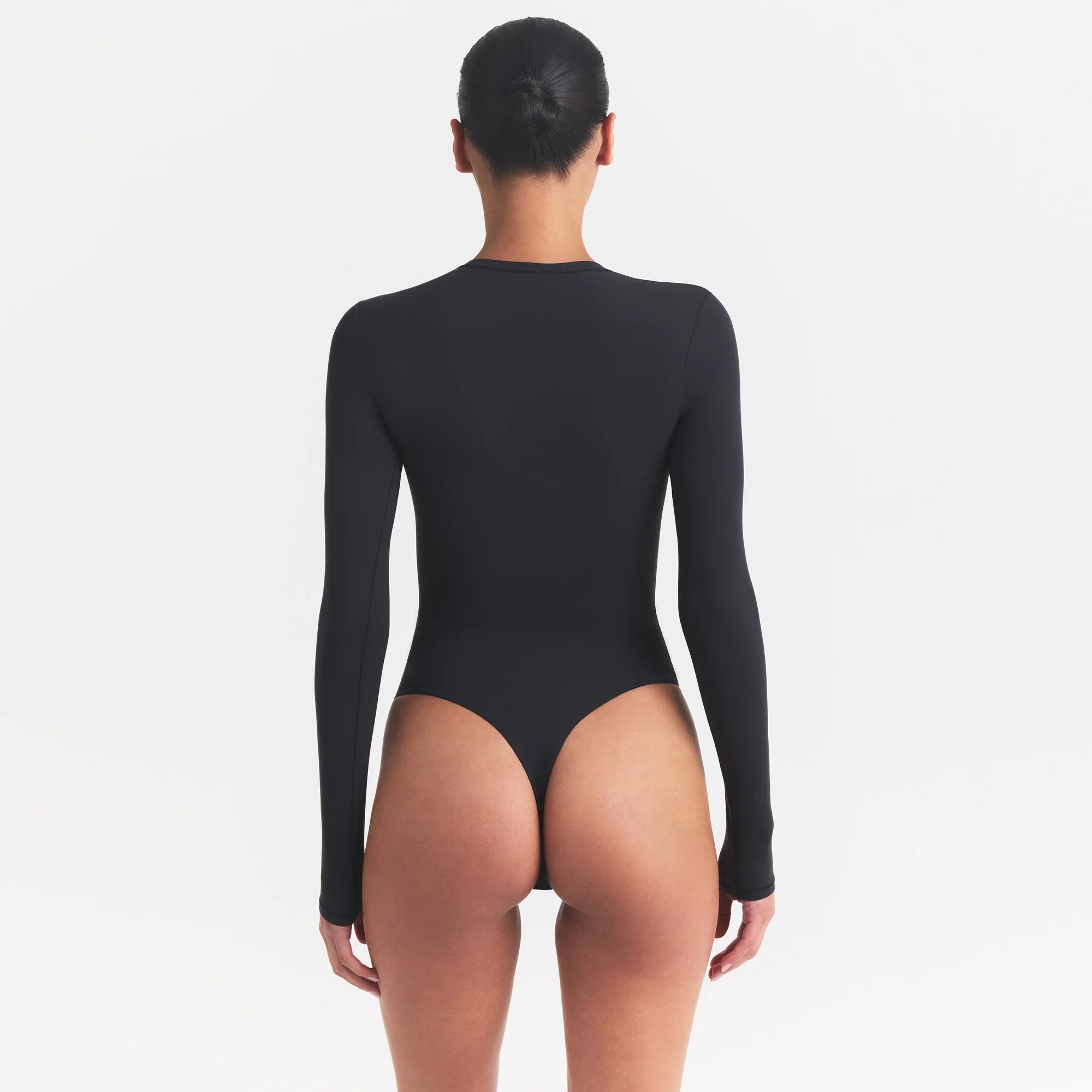 Fits Everybody Long Sleeve Crew Neck Bodysuit