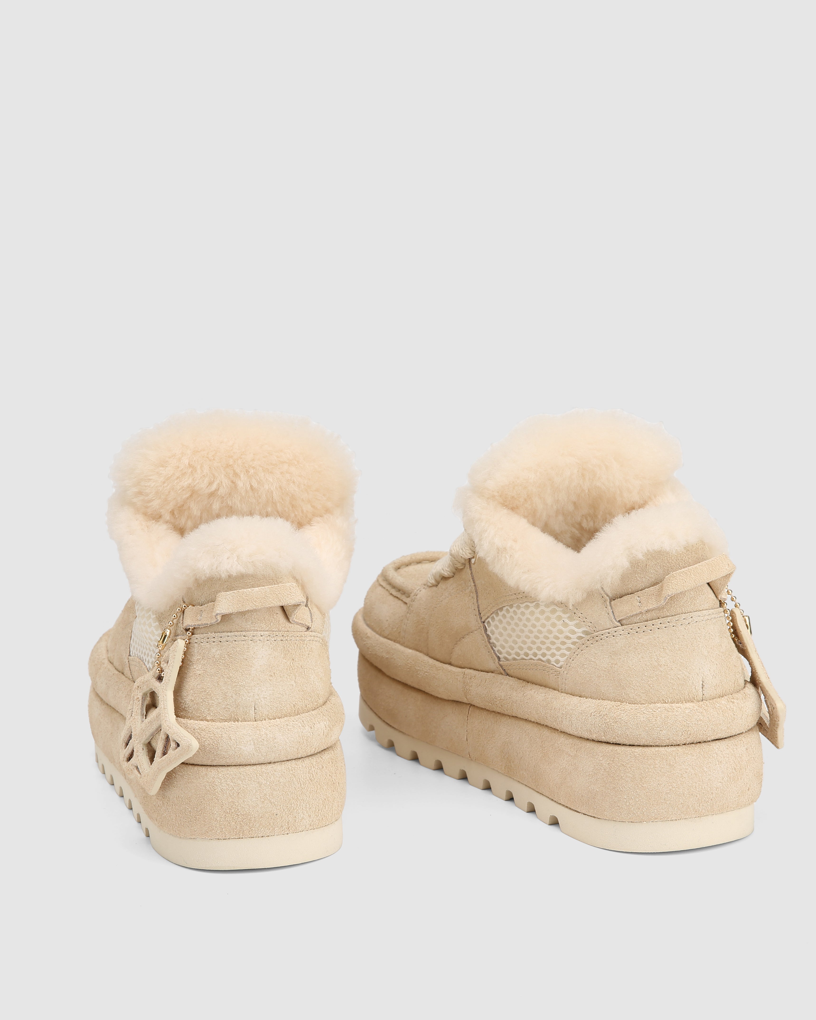 Beau Ice Suede