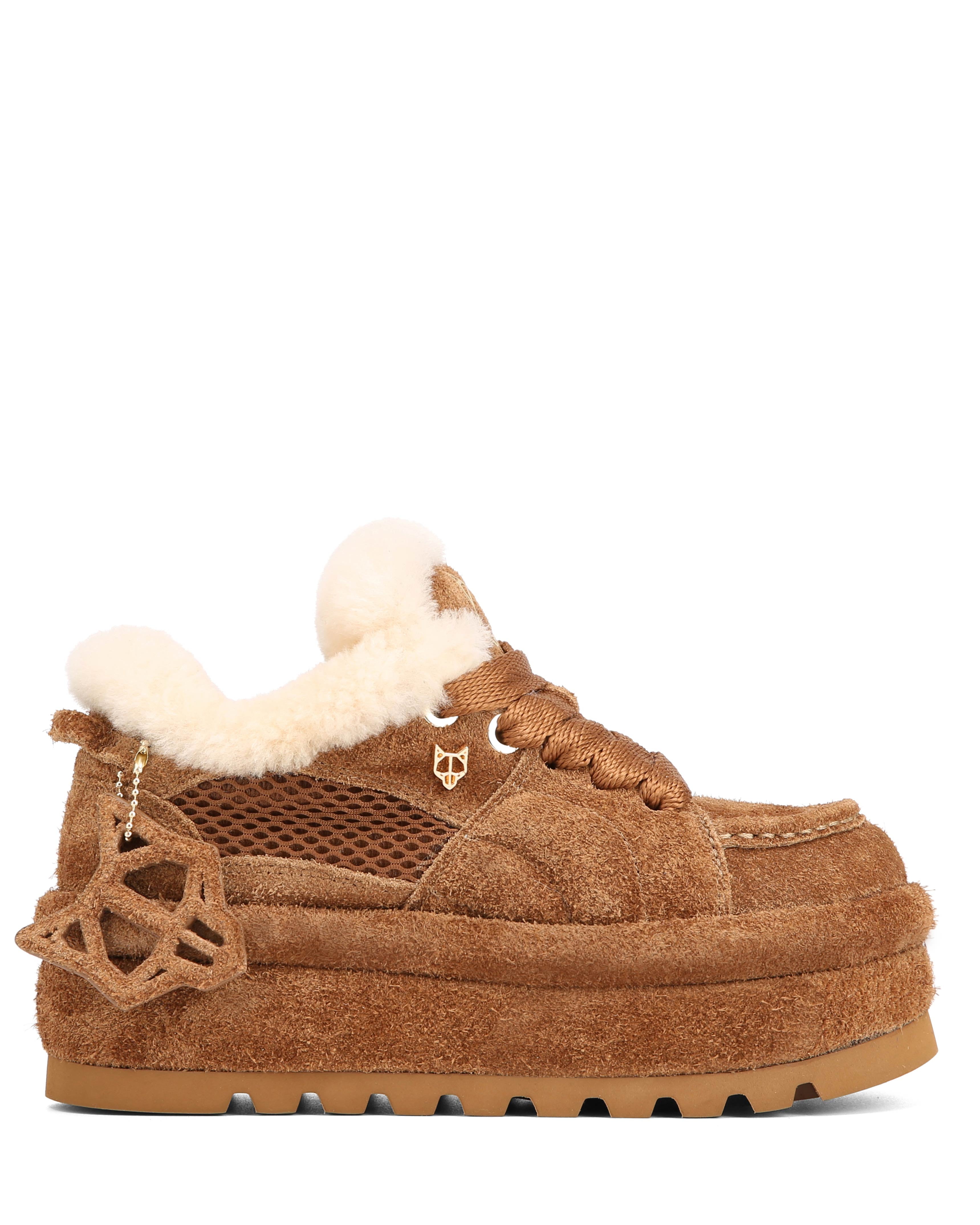 Beau Tan Suede
