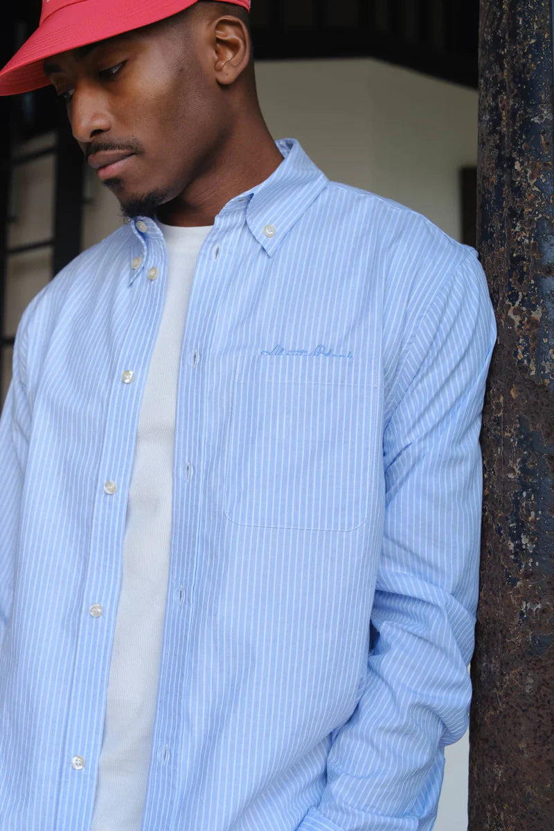 Striped oxford shirt