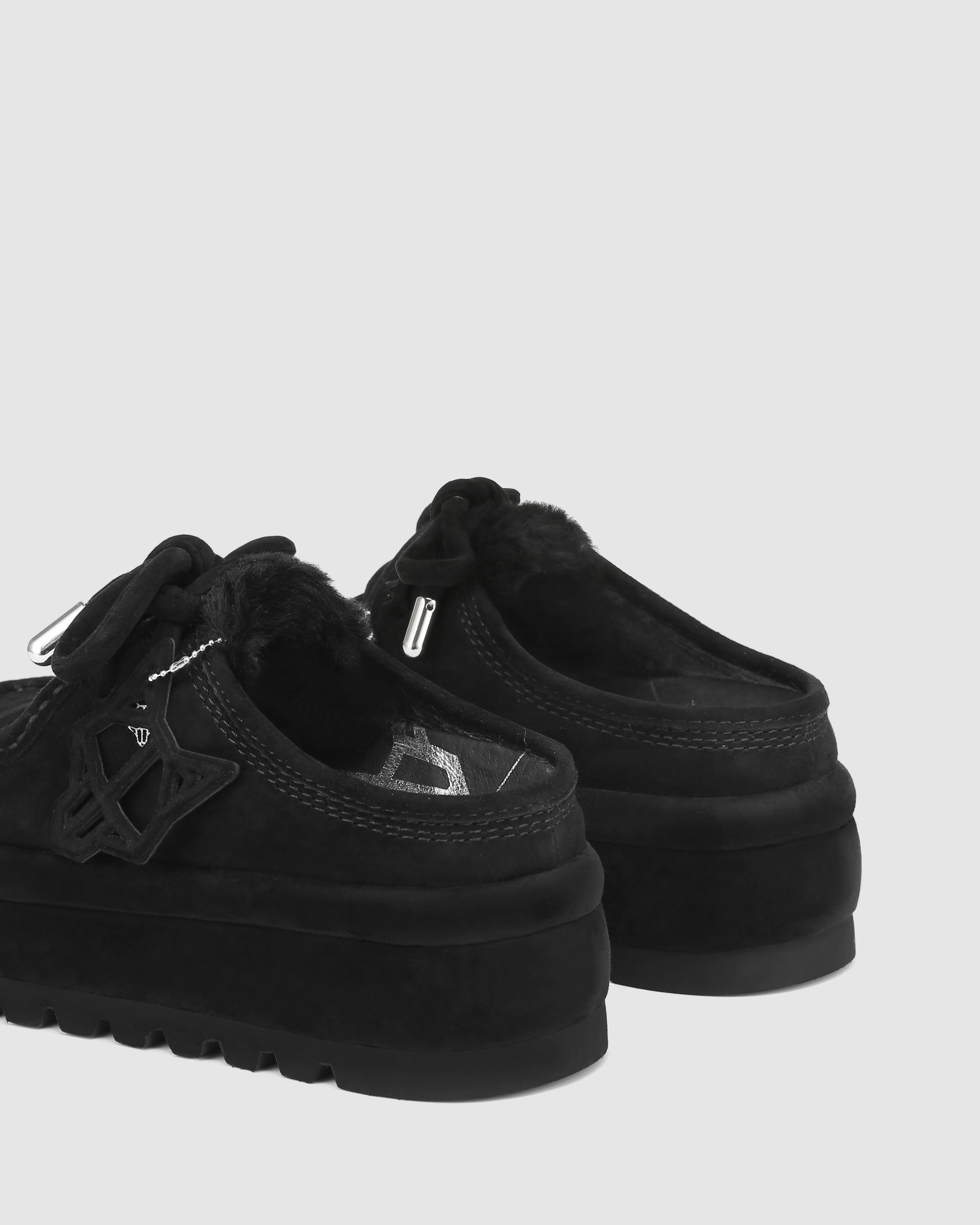 Blizzard Black Suede/Shearling