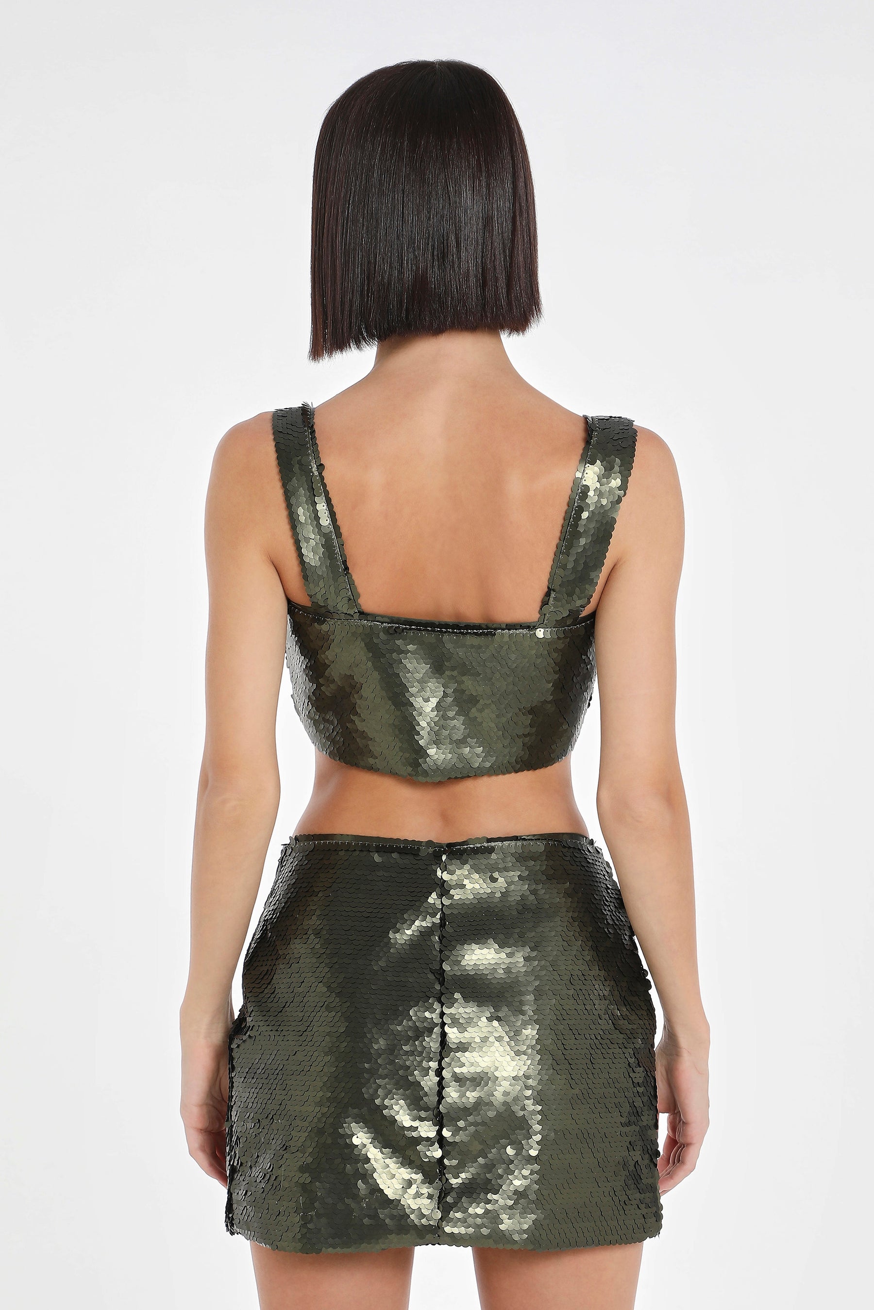 SEOUL SEQUIN CROP TOP