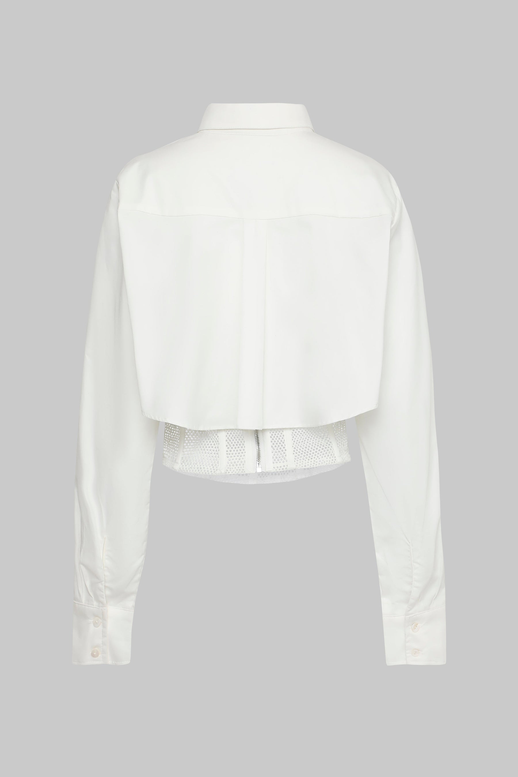MESH CORSET SHIRT W/ BRA LINES