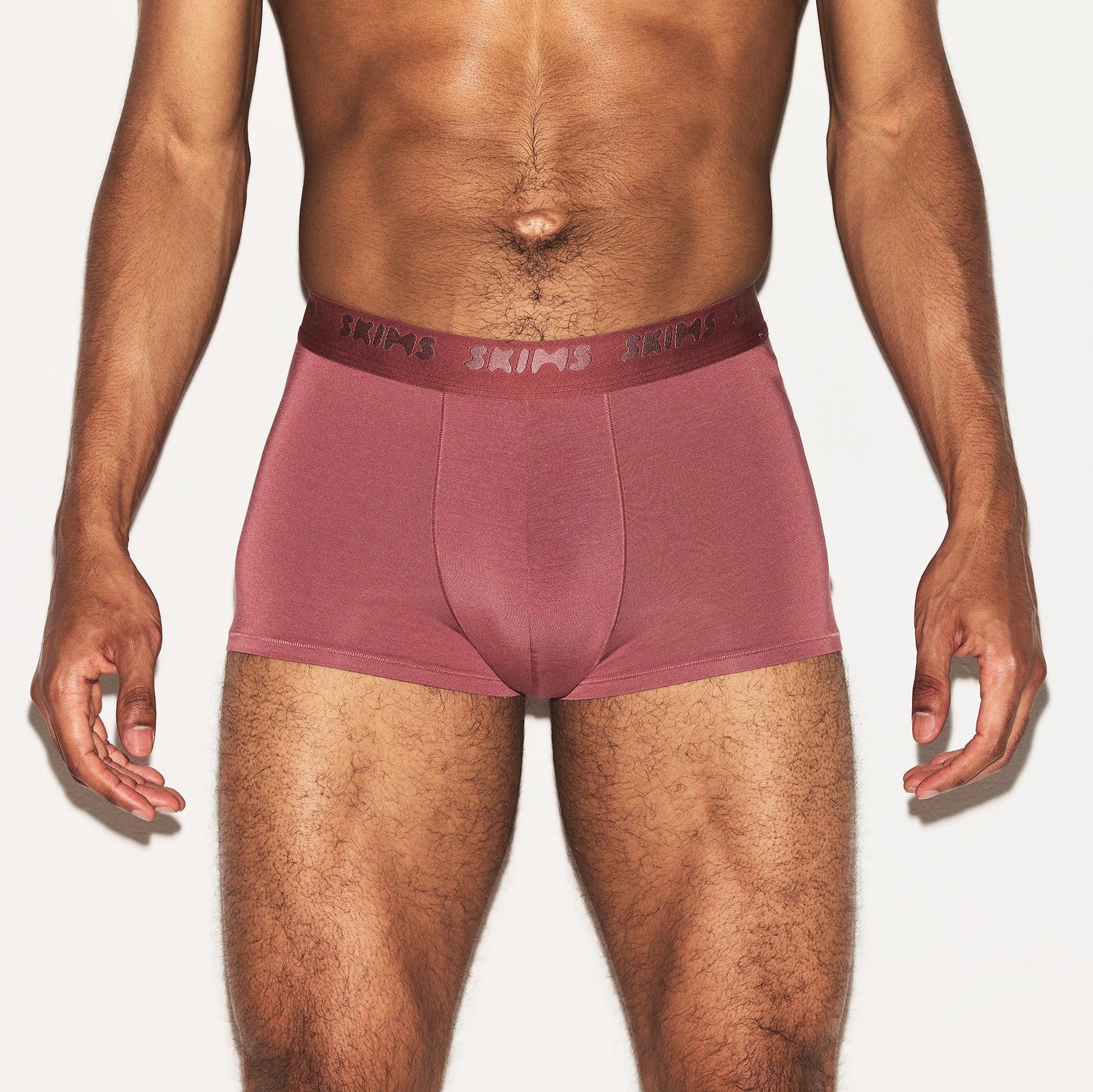 SKIMS STRETCH MENS TRUNK | CORDOVAN