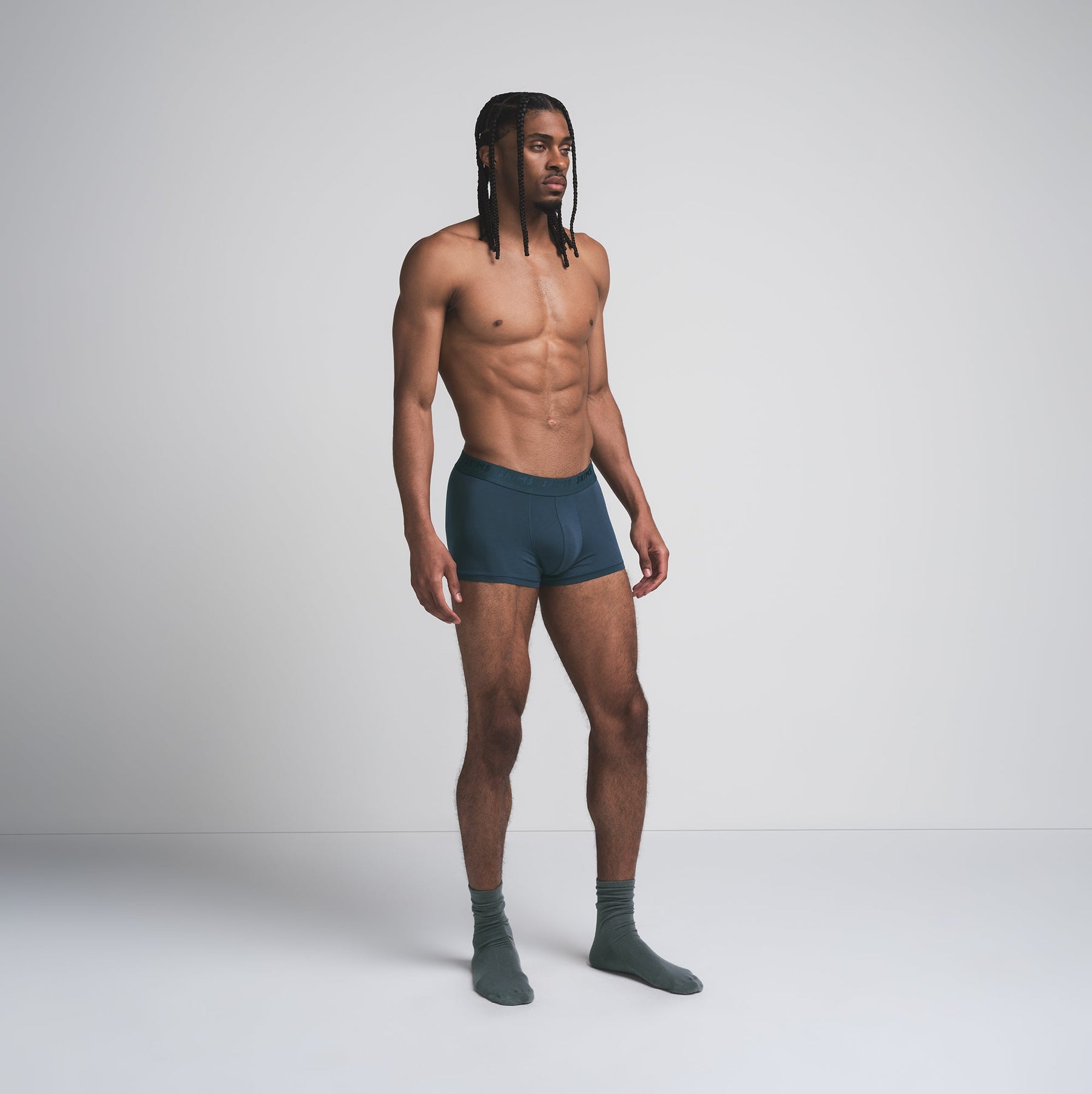 SKIMS STRETCH MENS TRUNK | INDIGO