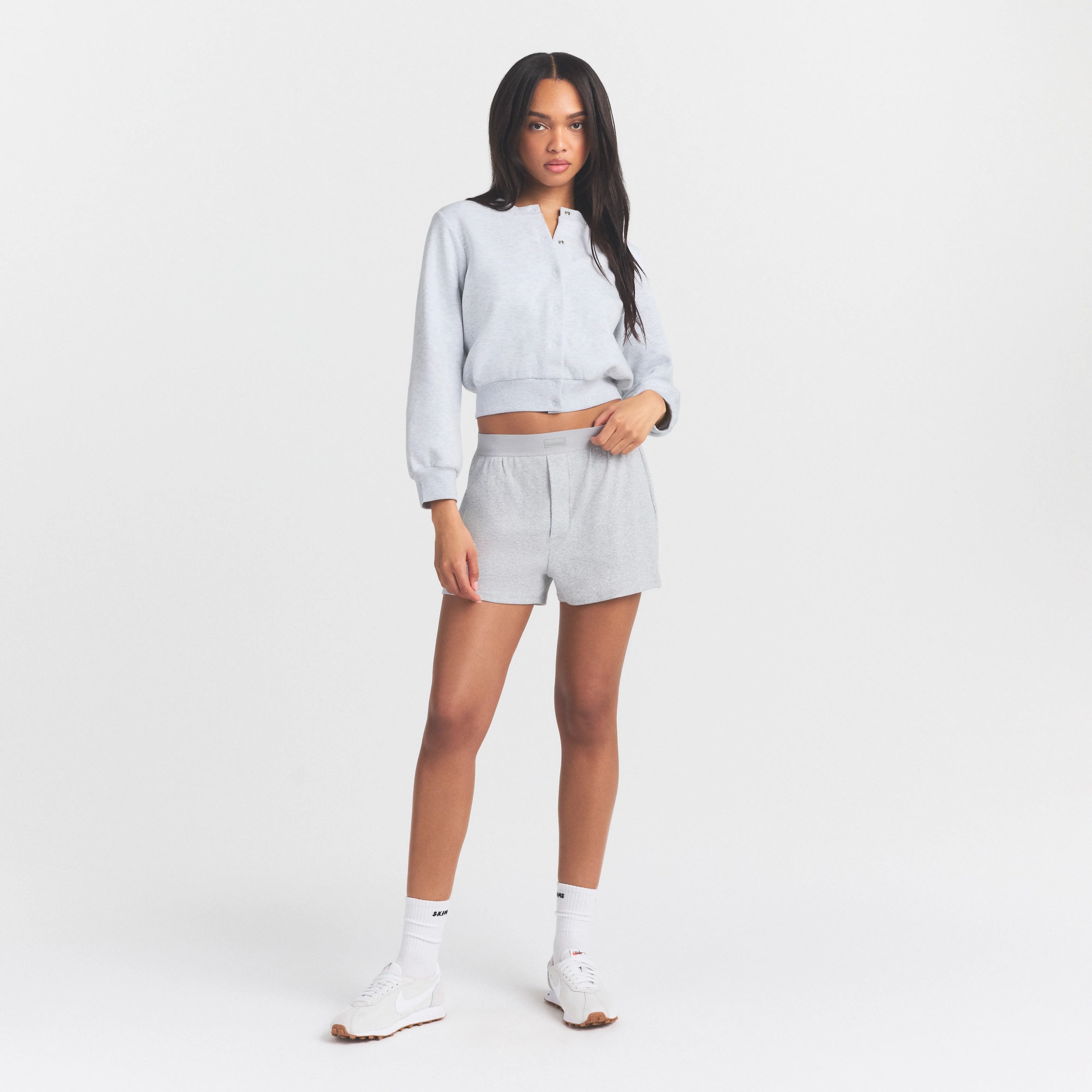 Cotton Rib Loose Boxer
