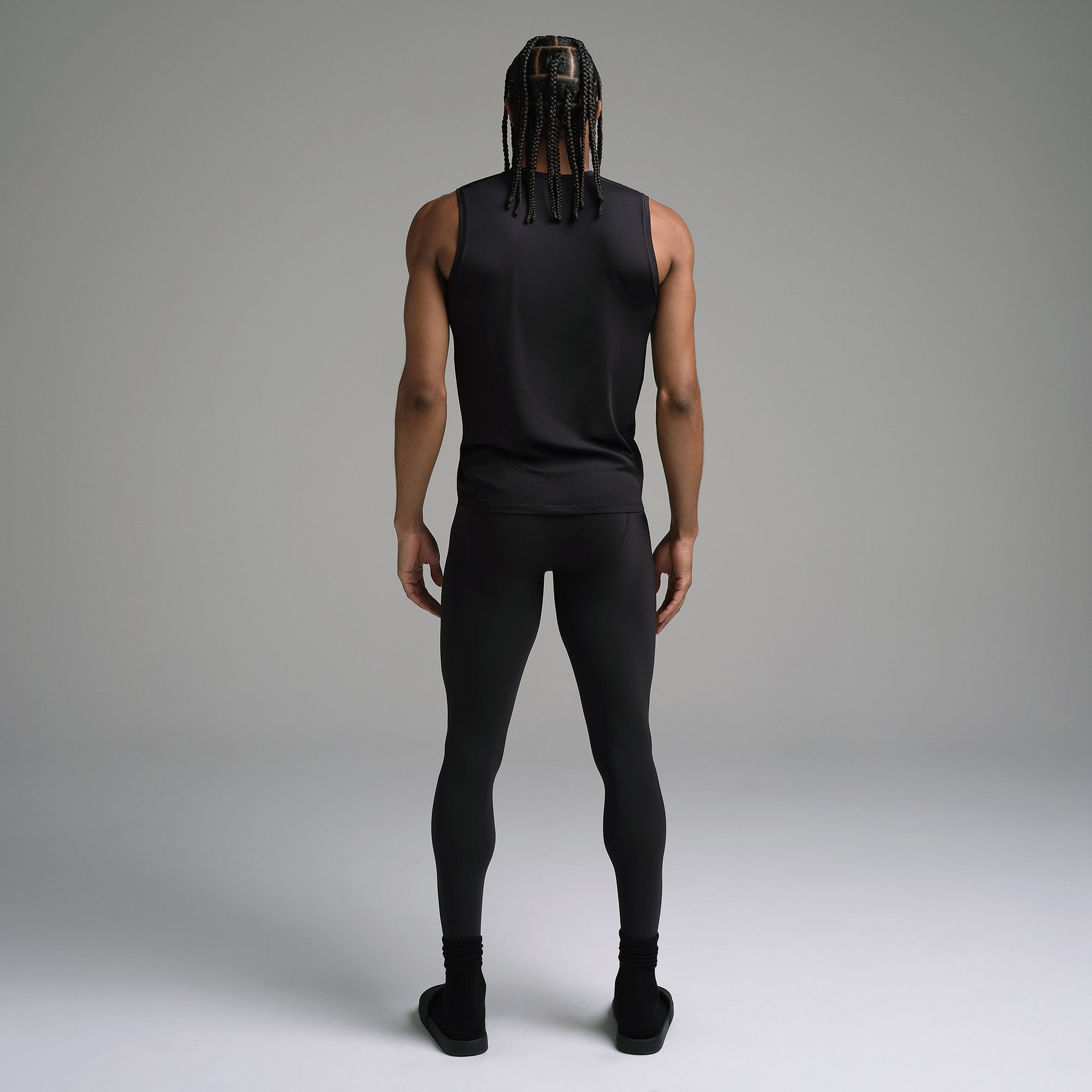 SKIMS FLEX MENS LEGGING | OBSIDIAN