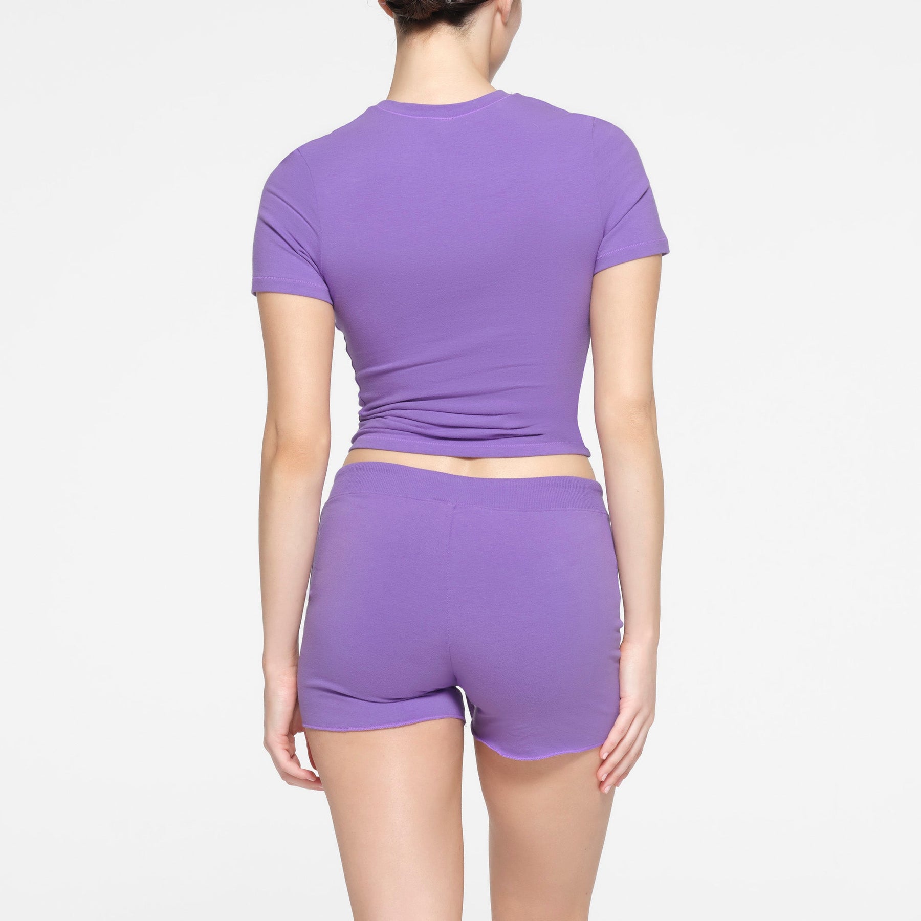 COTTON JERSEY SHORT | ULTRA VIOLET