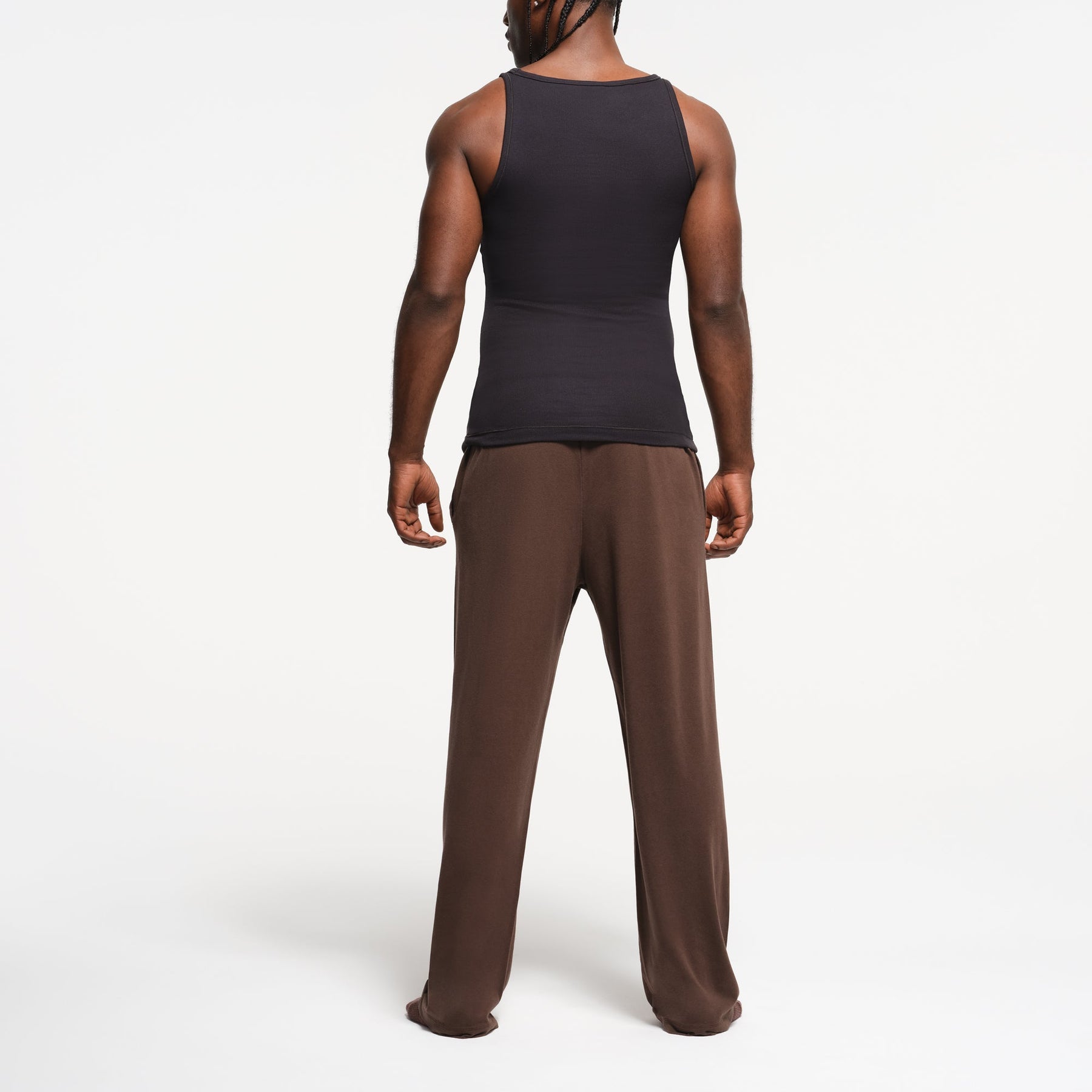 JERSEY LOUNGE MENS RELAXED STRAIGHT LEG PANT | MUD