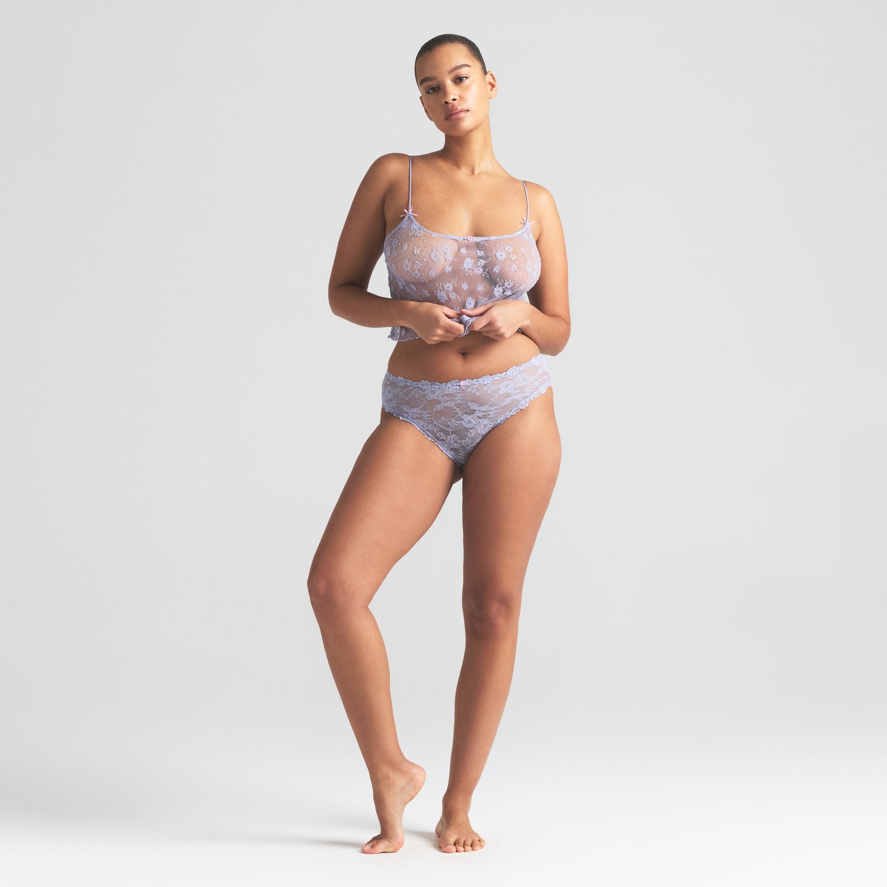 STRETCH LACE BRIEF | JUPITER