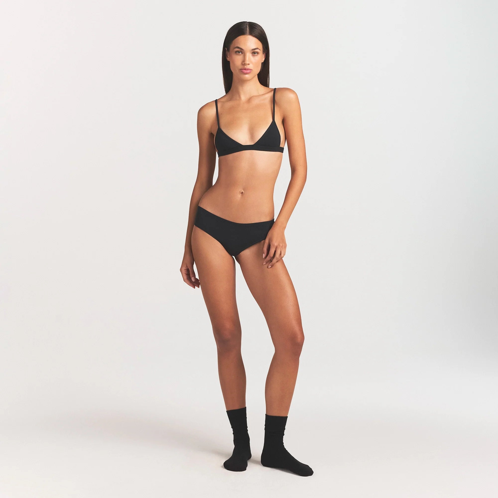Everyday Cotton Triangle Bralette