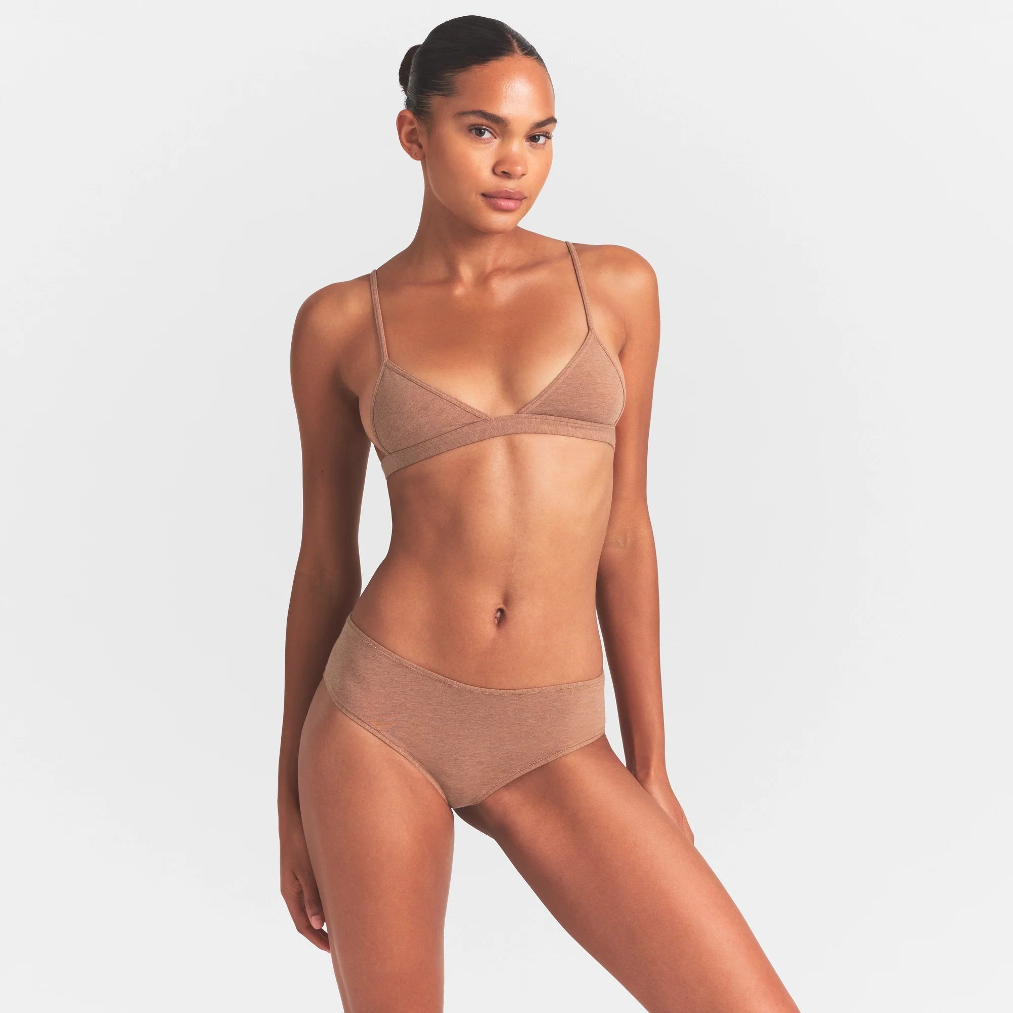 Everyday Cotton Triangle Bralette