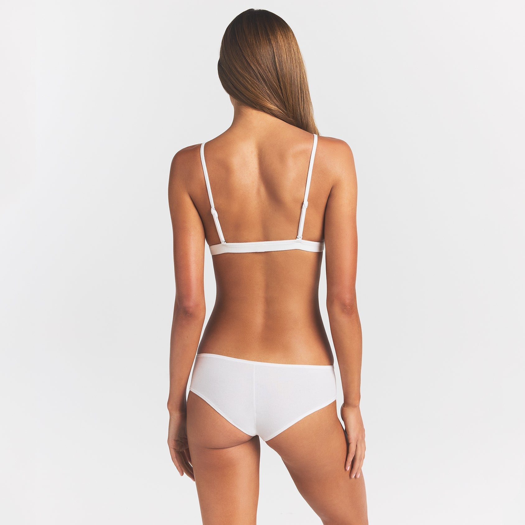 Everyday Cotton Triangle Bralette