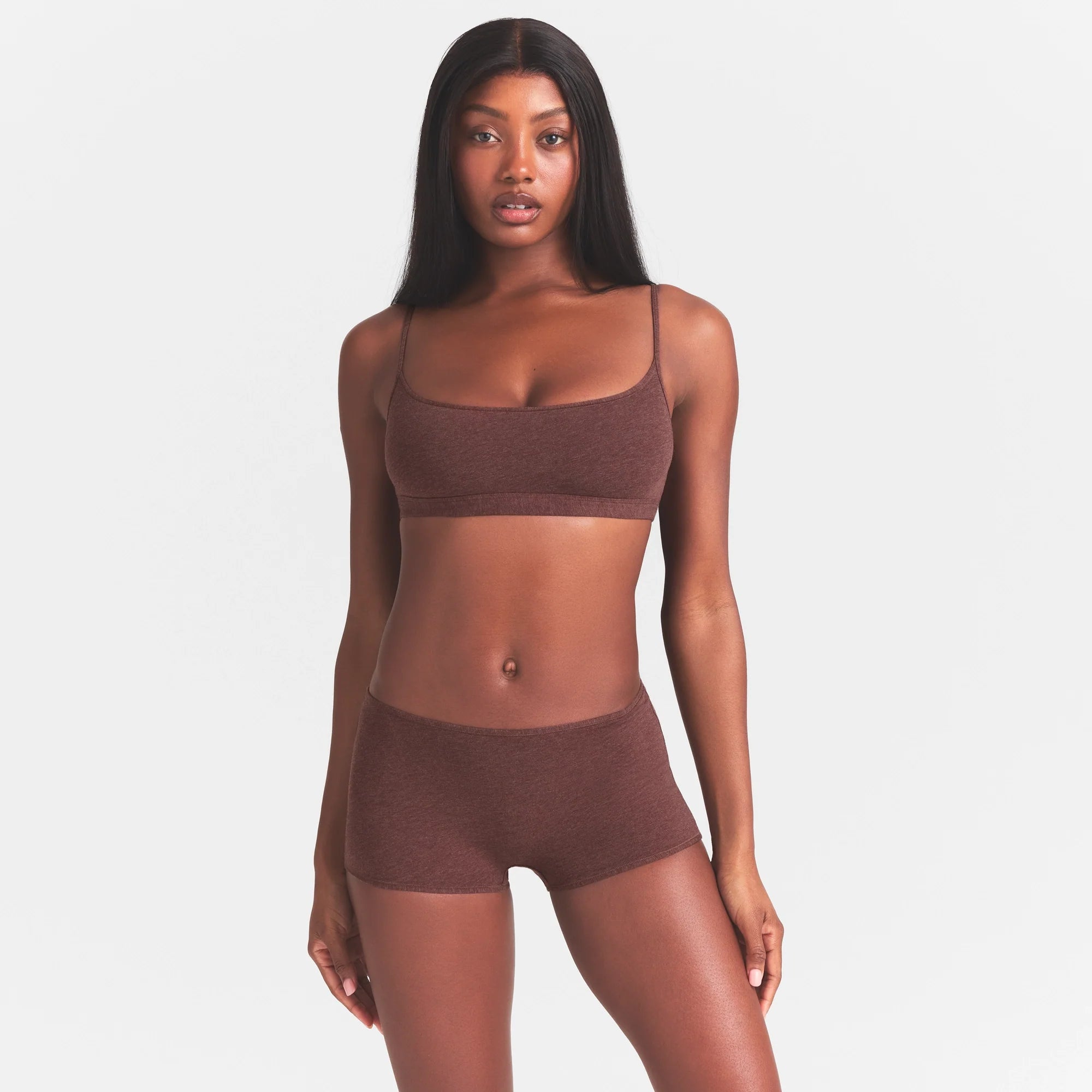 Everyday Cotton Scoop Bralette