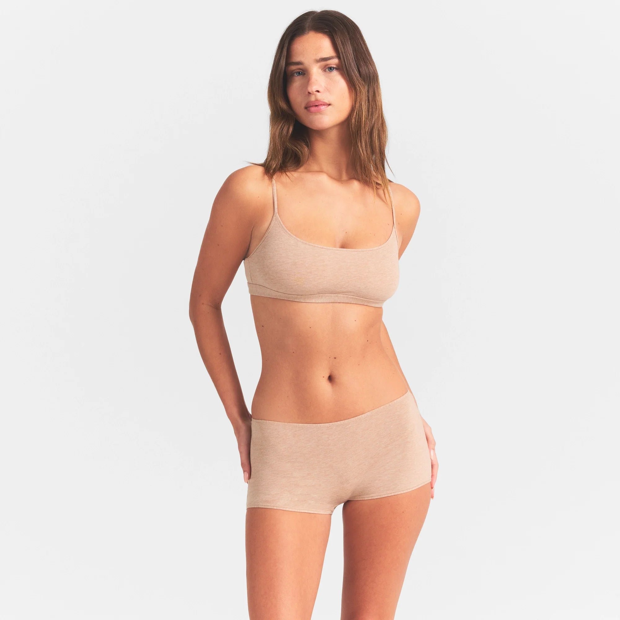Everyday Cotton Scoop Bralette