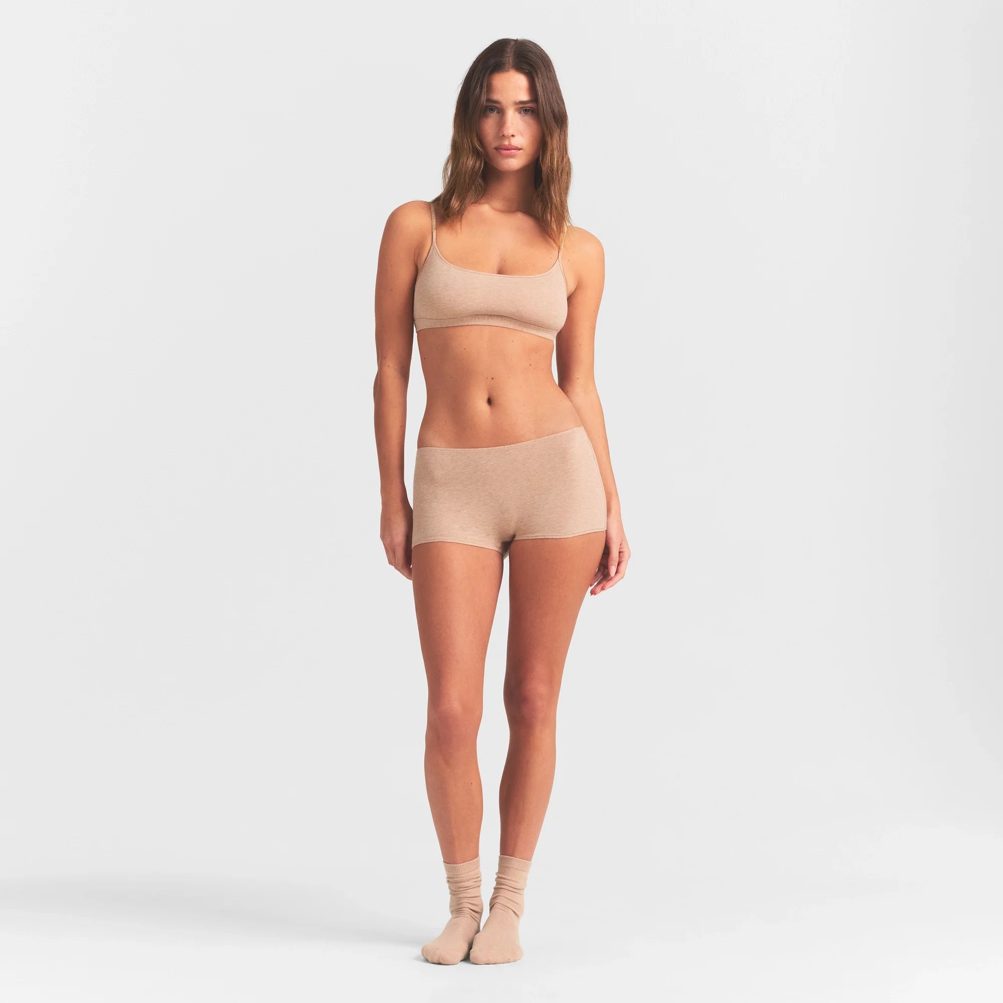 Everyday Cotton Scoop Bralette