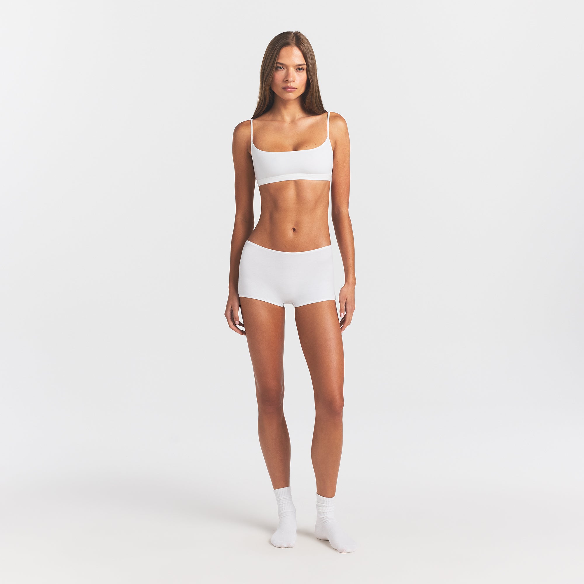 Everyday Cotton Scoop Bralette