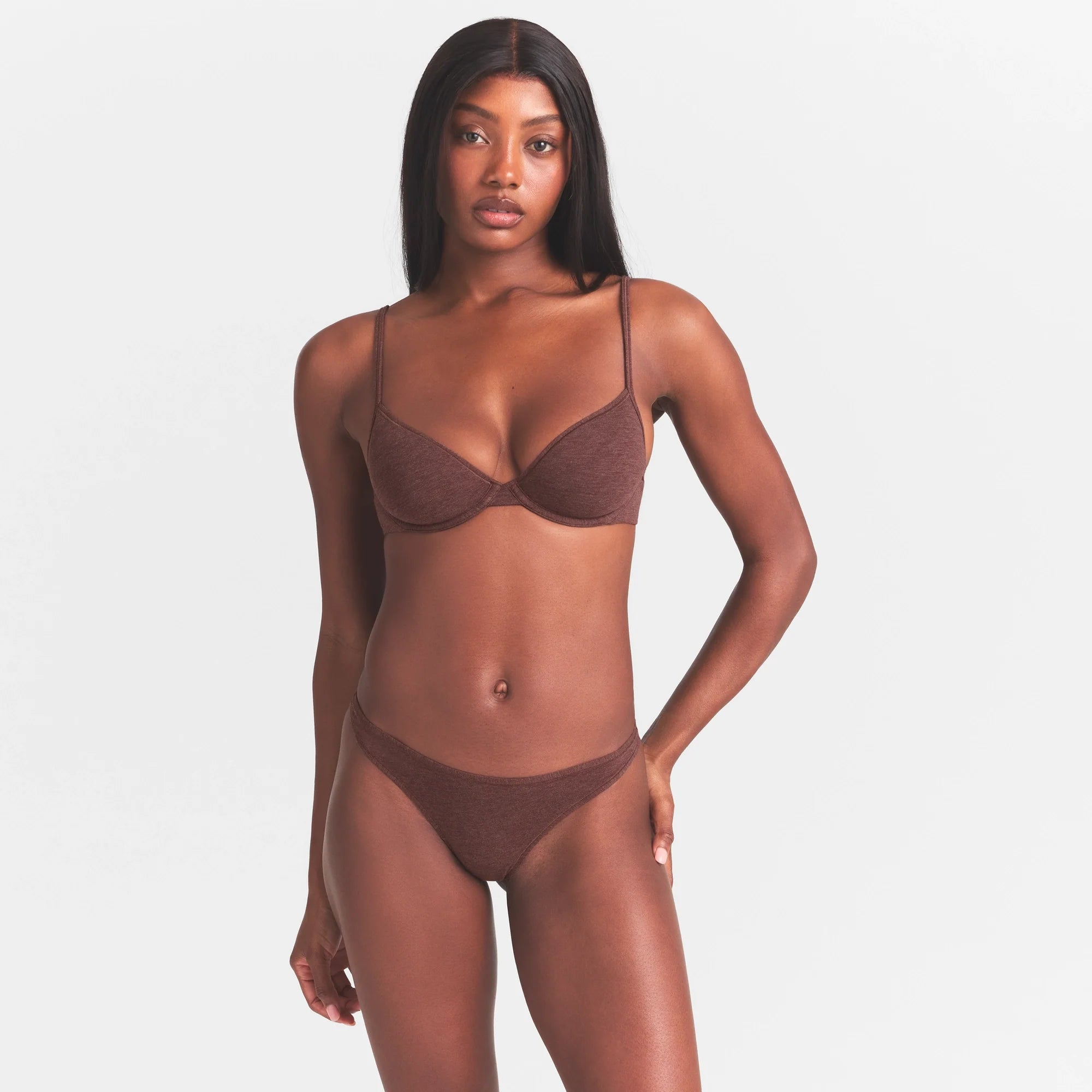 Everyday Cotton Unlined Demi Bra — Part 1