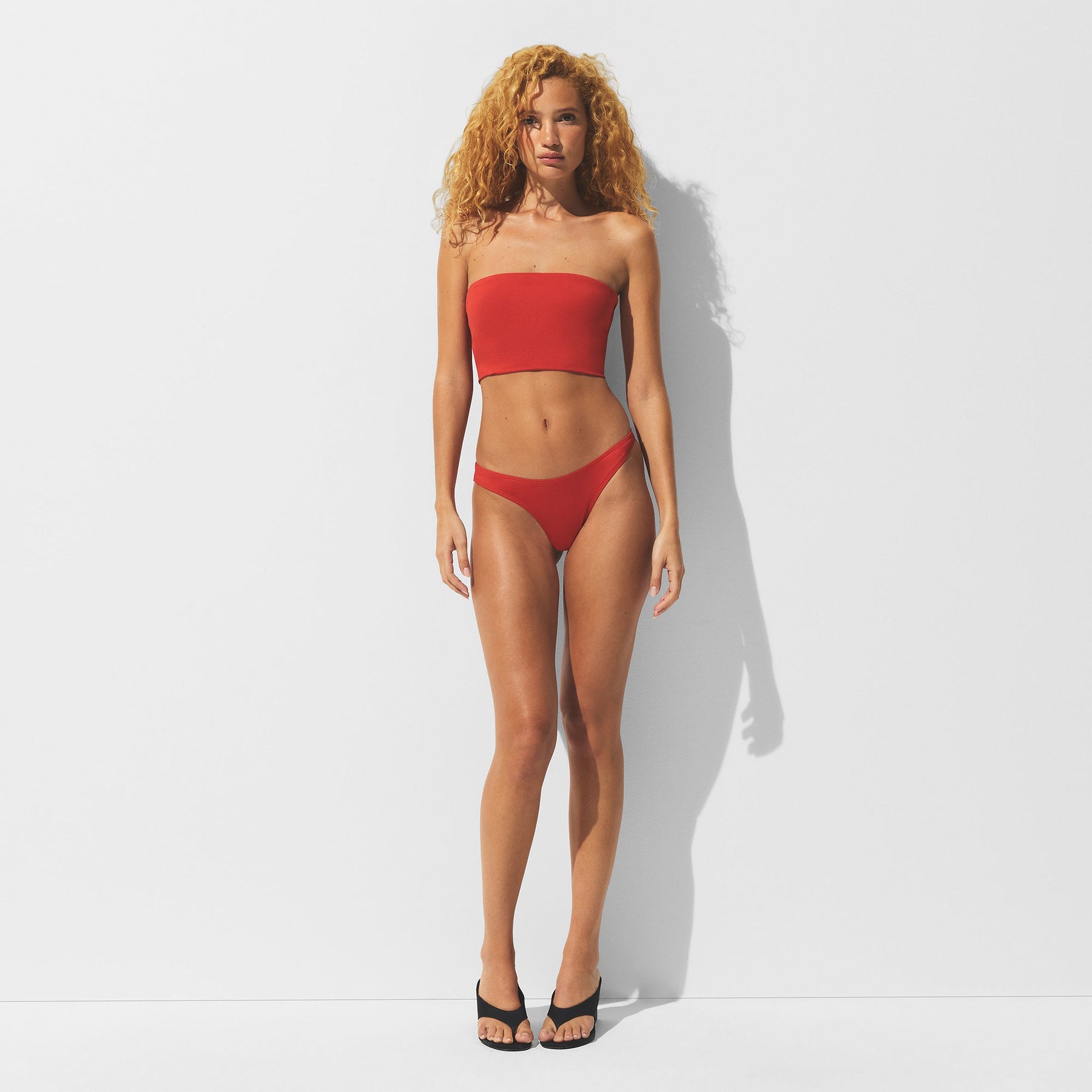 ICONIC SWIM CONVERTIBLE BANDEAU BIKINI TOP | TERRA
