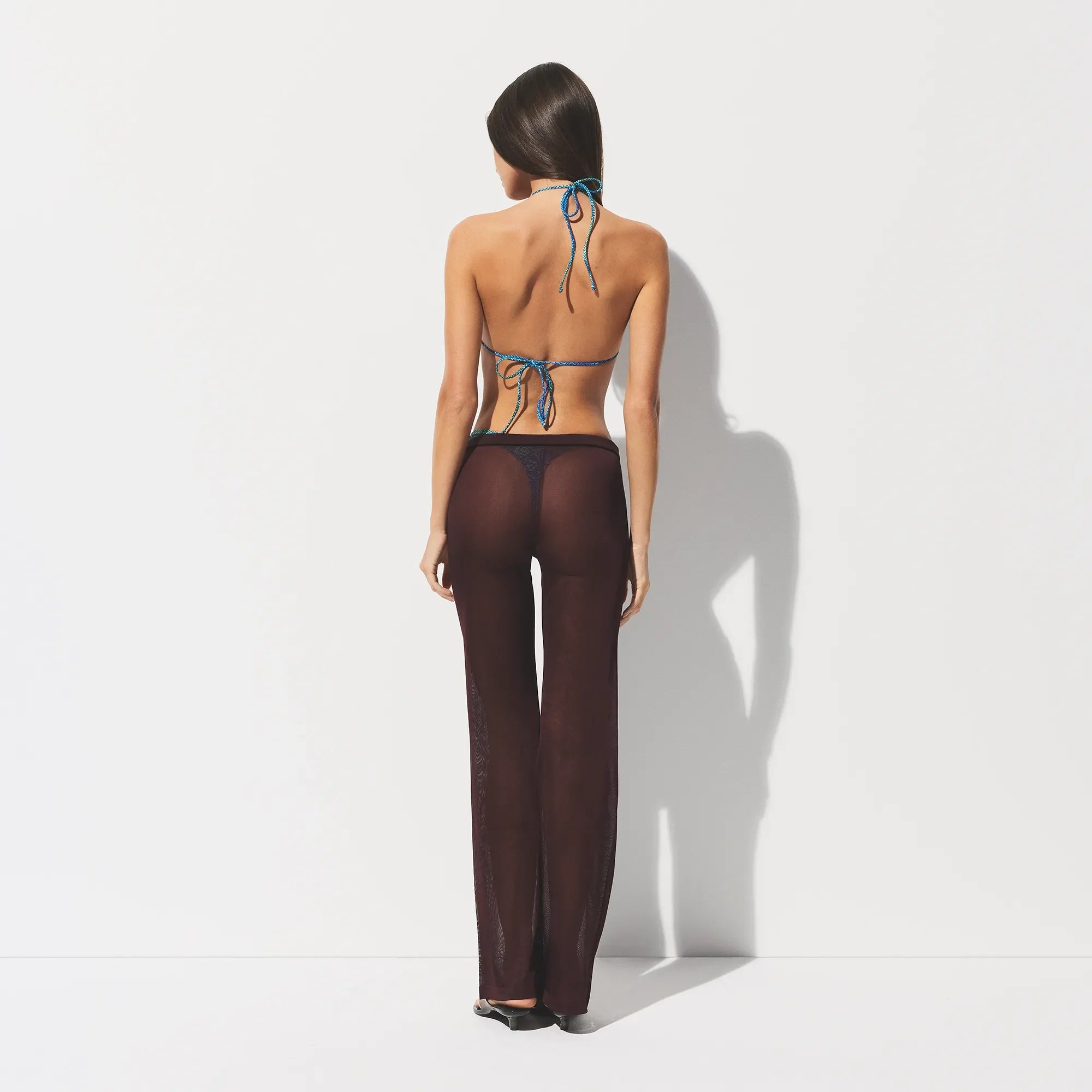 Slinky Knit Low Rise Pant