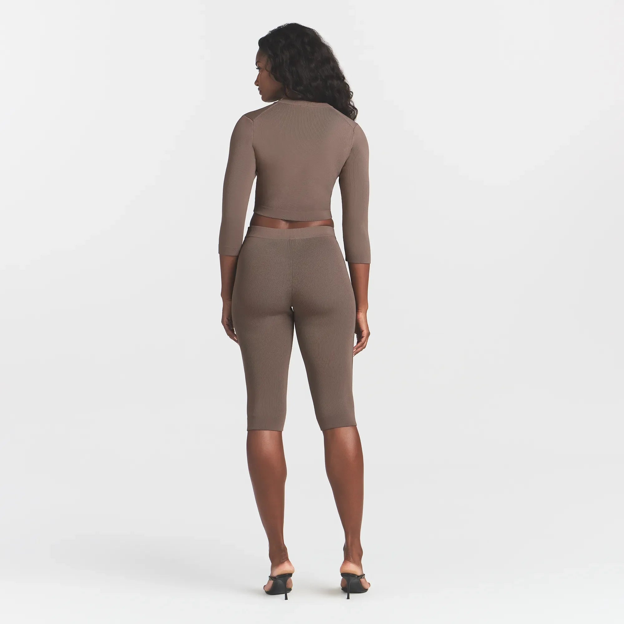 Refined Knit Capri