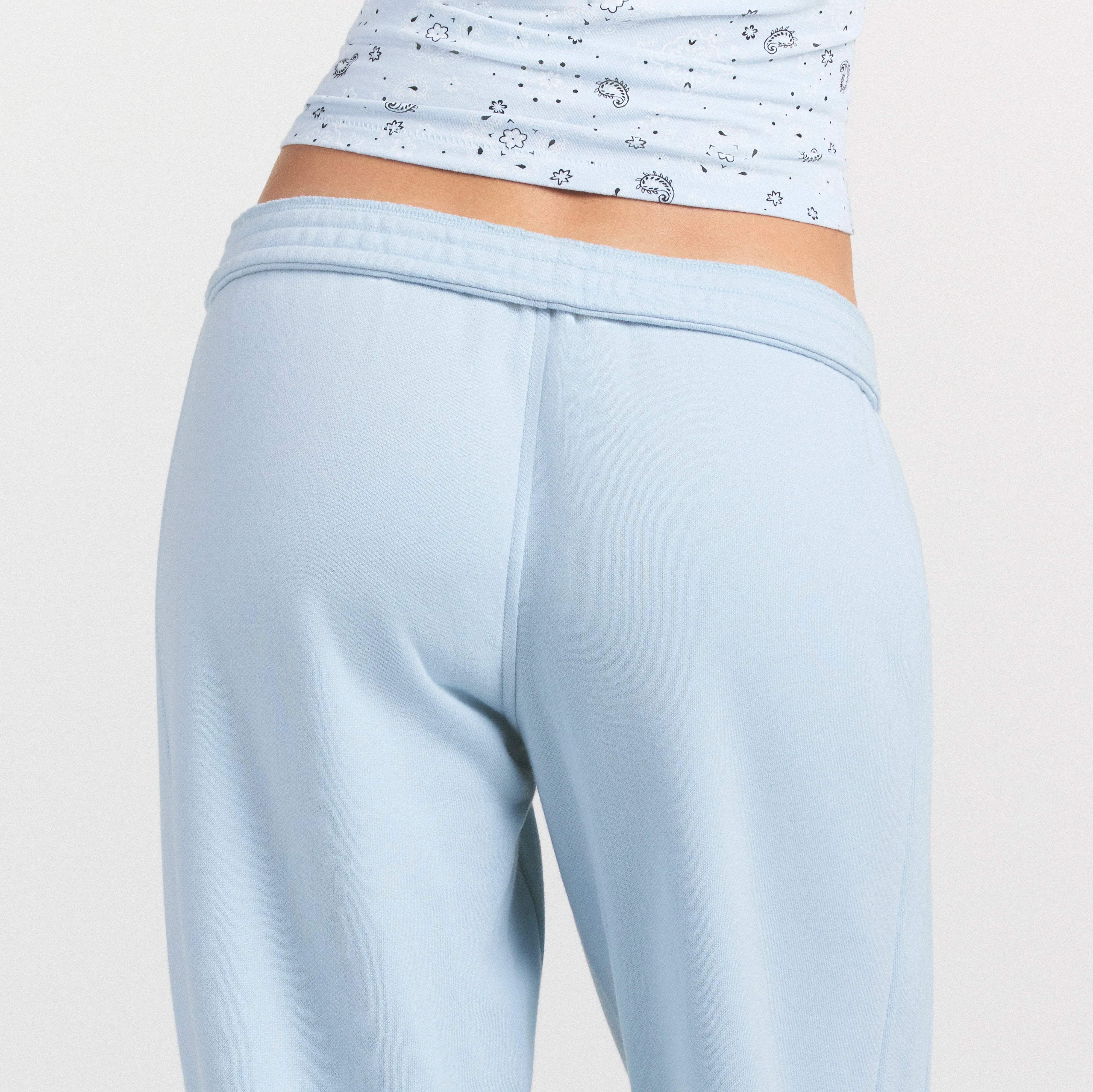 Drapey French Terry Cropped Jogger