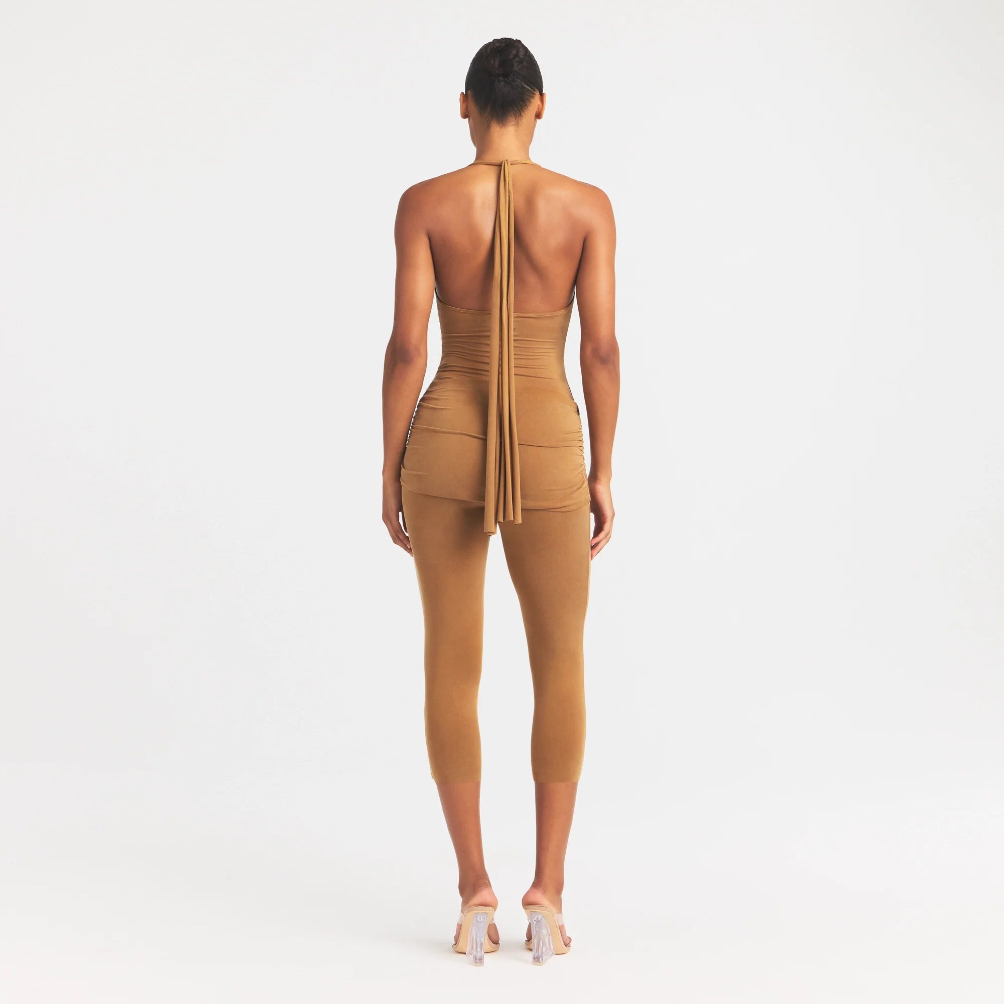 Cupro Jersey Wrap Capri