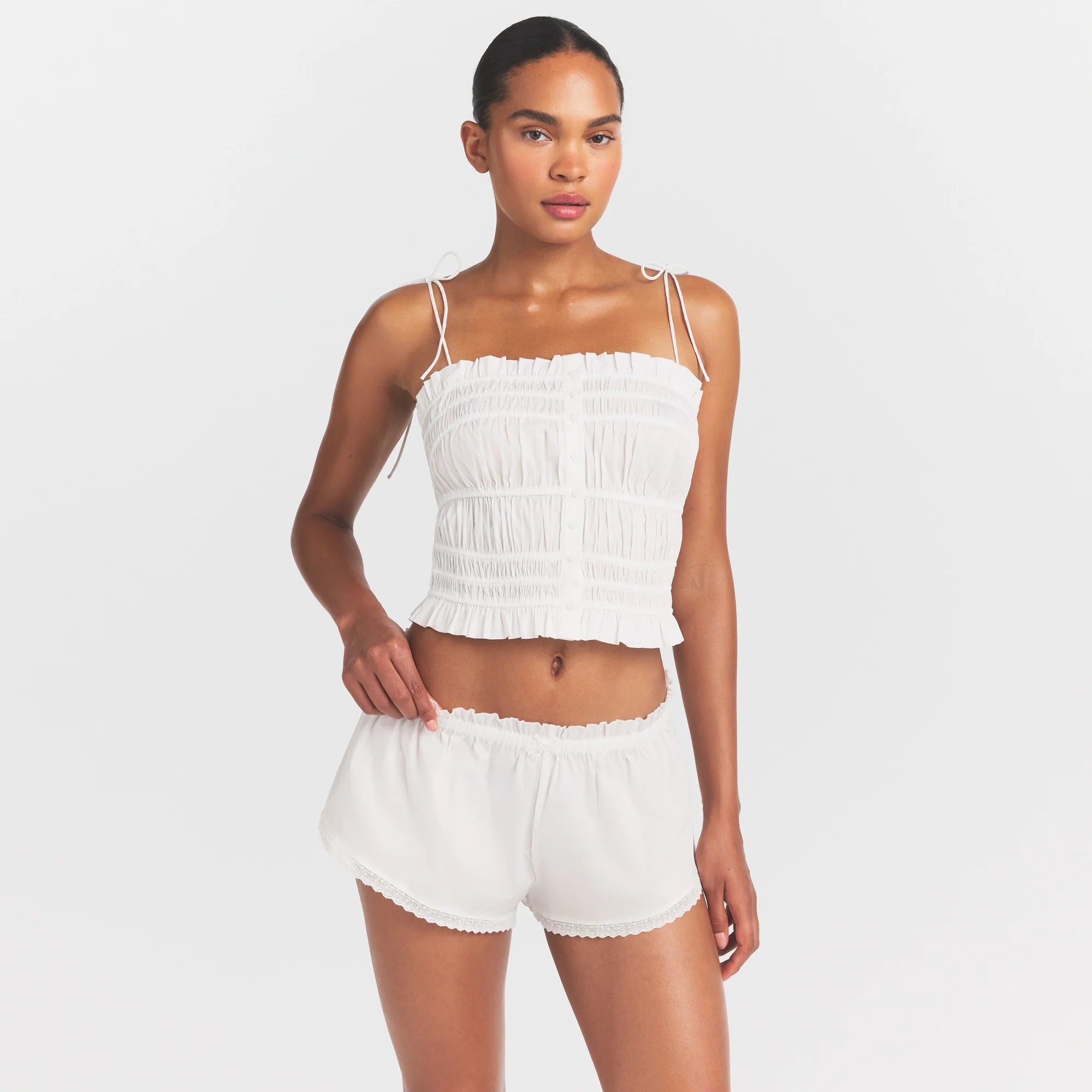 Poplin Apparel Short