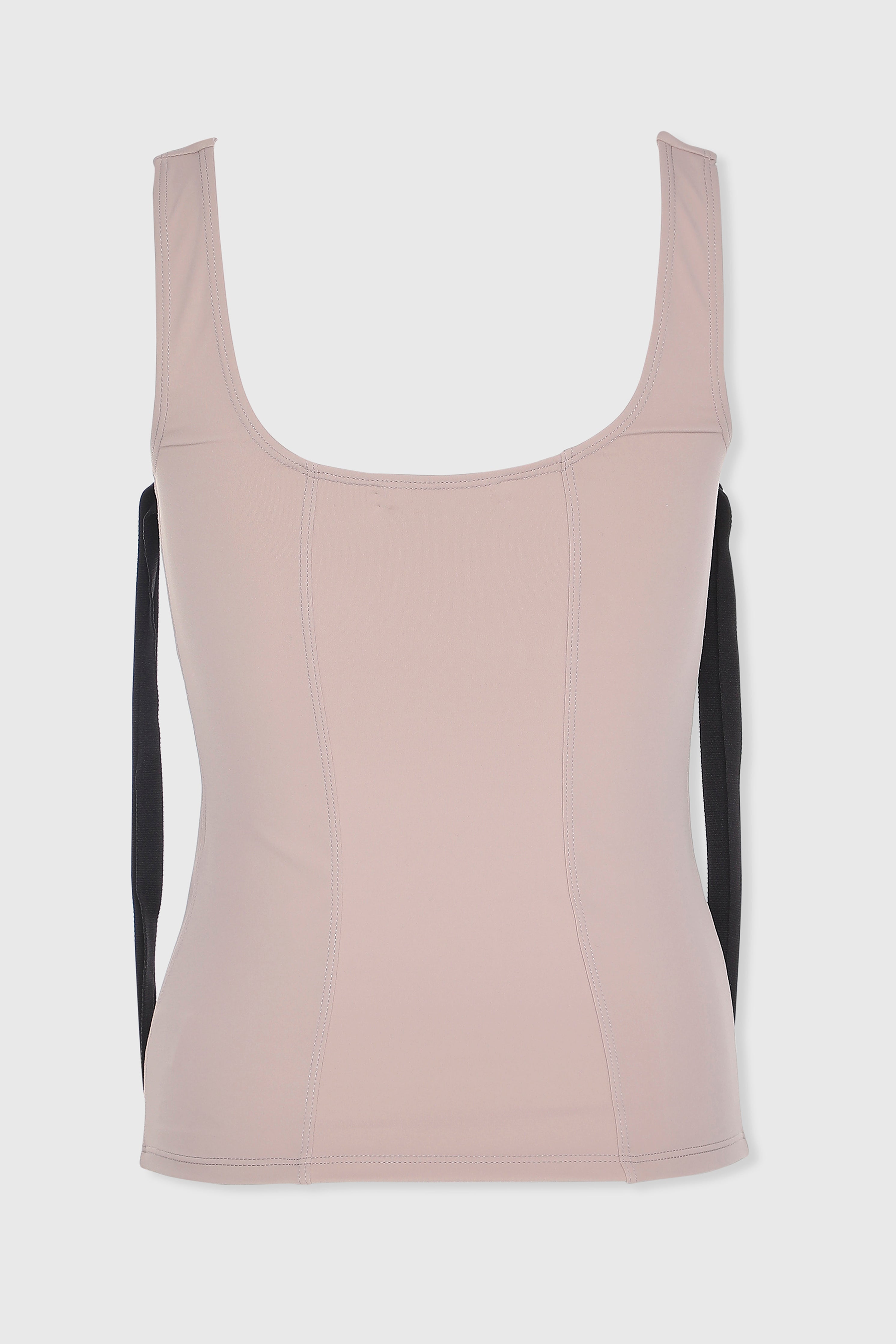 FAUX CORSET TANK W/ BRA LINES
